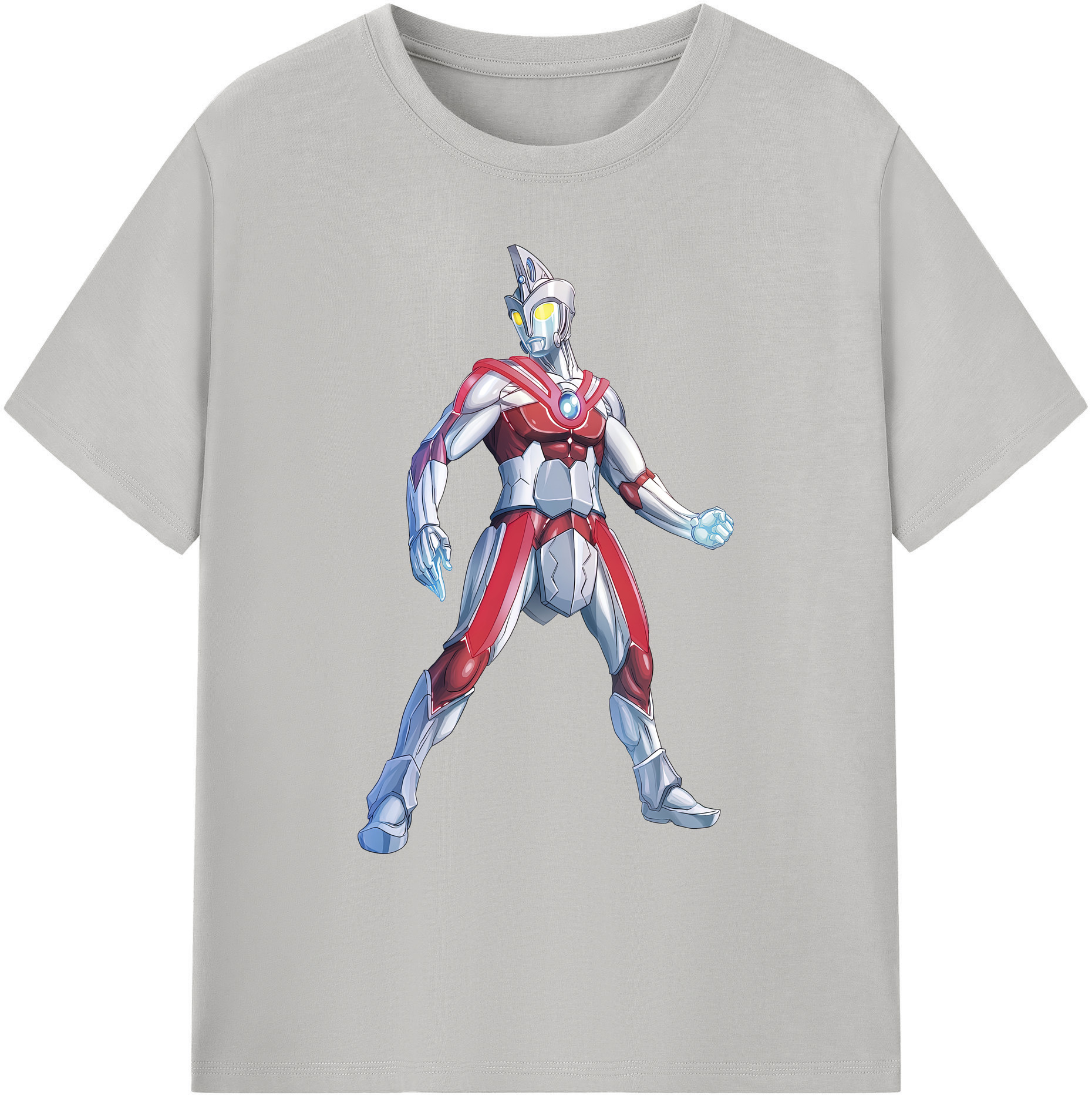 （画像用） ウルトラマン Ultraman 綿100％ メンズ半袖Tシャツ｜肌触りやわらか＆通気性