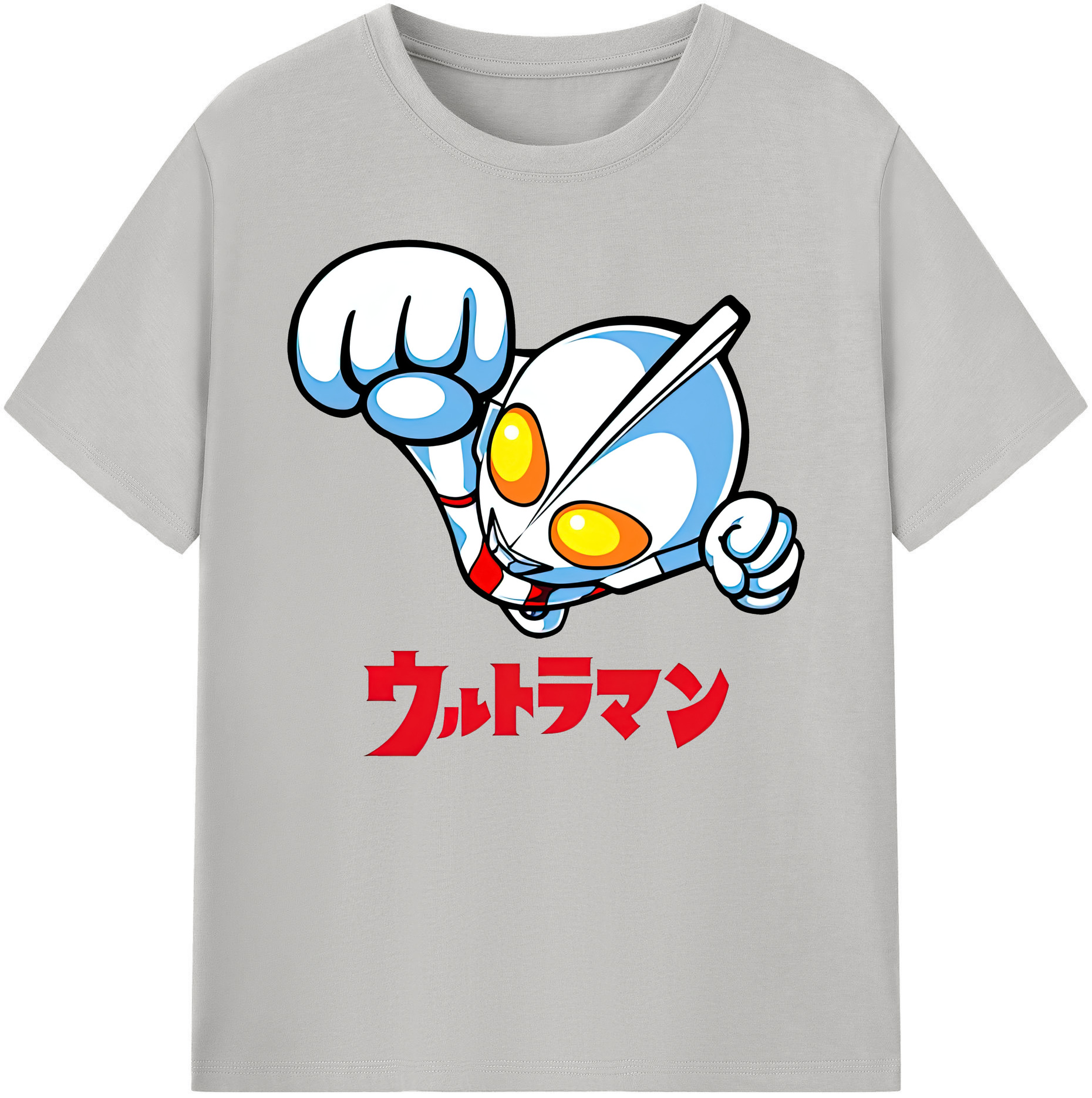 （画像用） ウルトラマン Ultraman 綿100％ メンズ半袖Tシャツ｜肌触りやわらか＆通気性