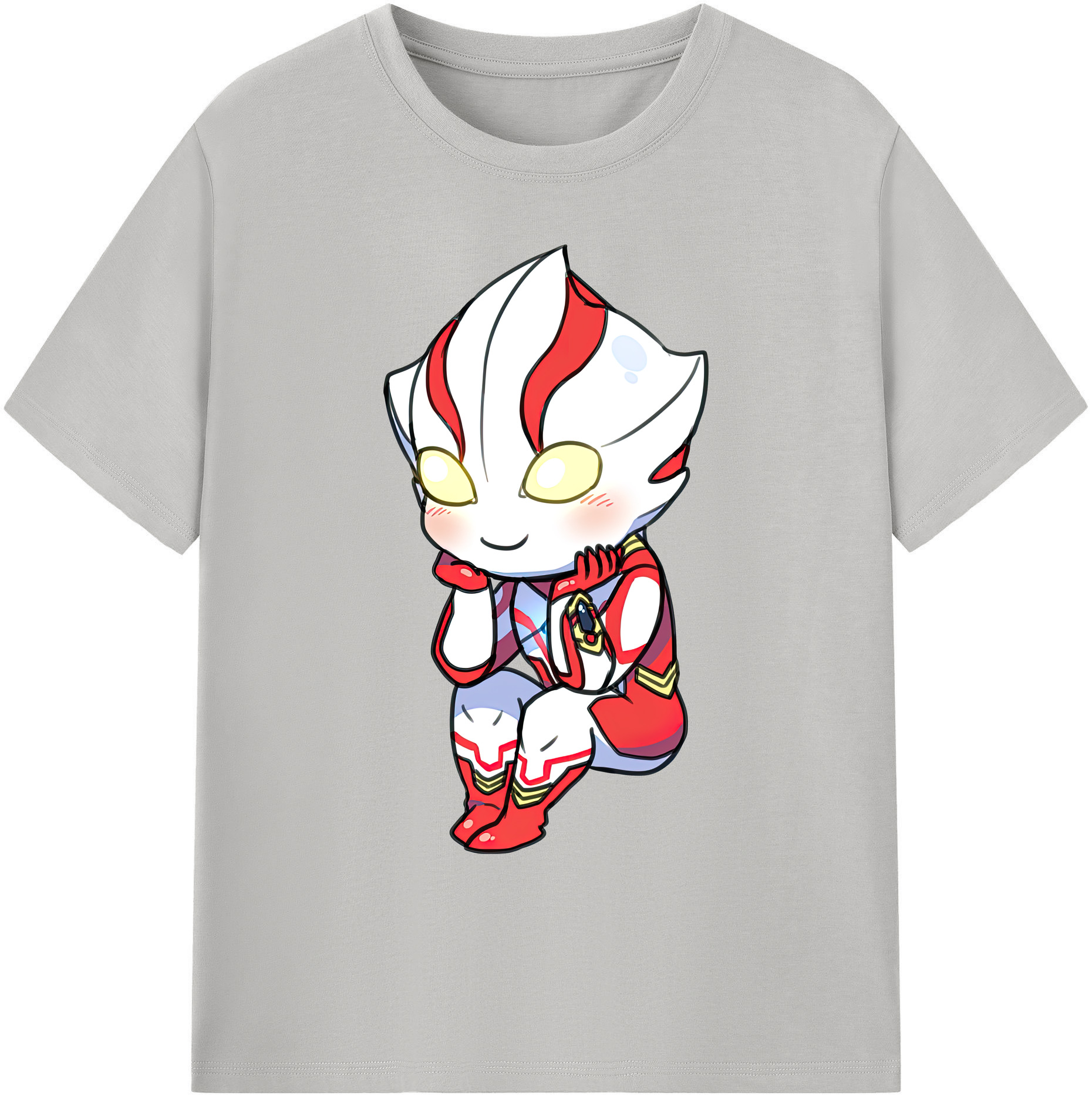 （画像用） ウルトラマン Ultraman 綿100％ メンズ半袖Tシャツ｜肌触りやわらか＆通気性