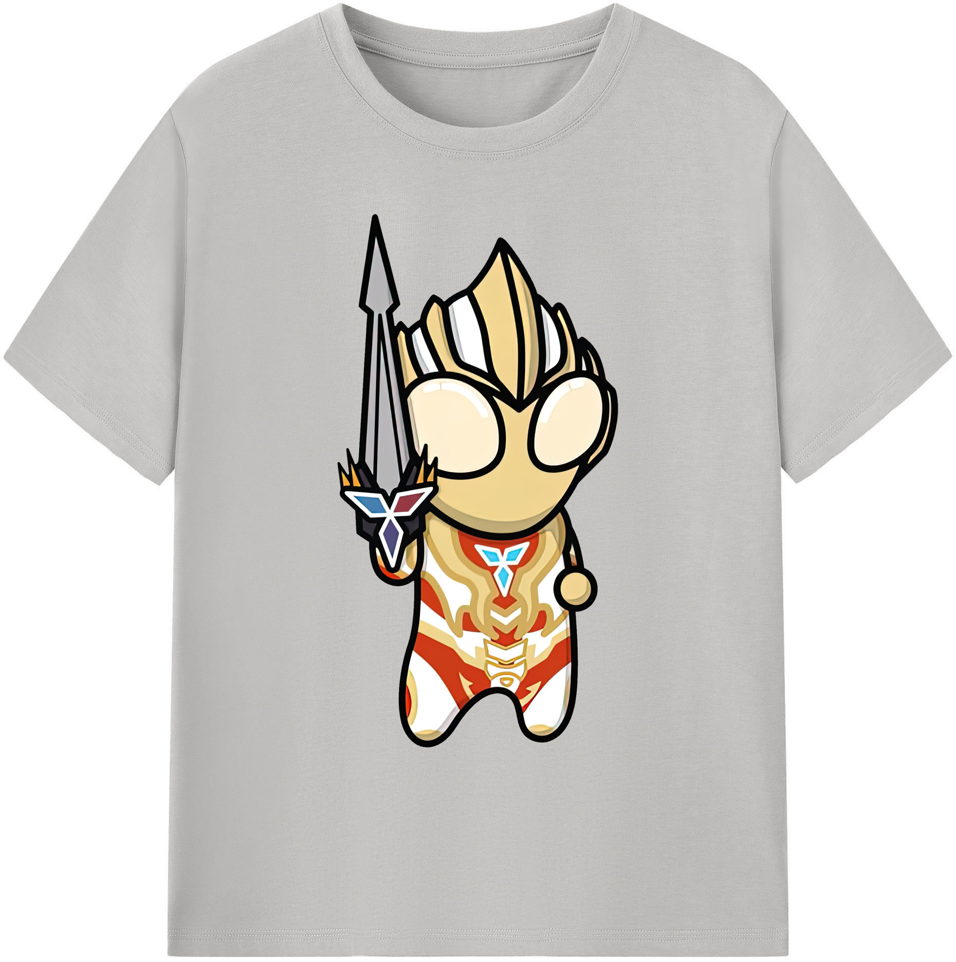 （画像用） ウルトラマン Ultraman 綿100％ メンズ半袖Tシャツ｜肌触りやわらか＆通気性