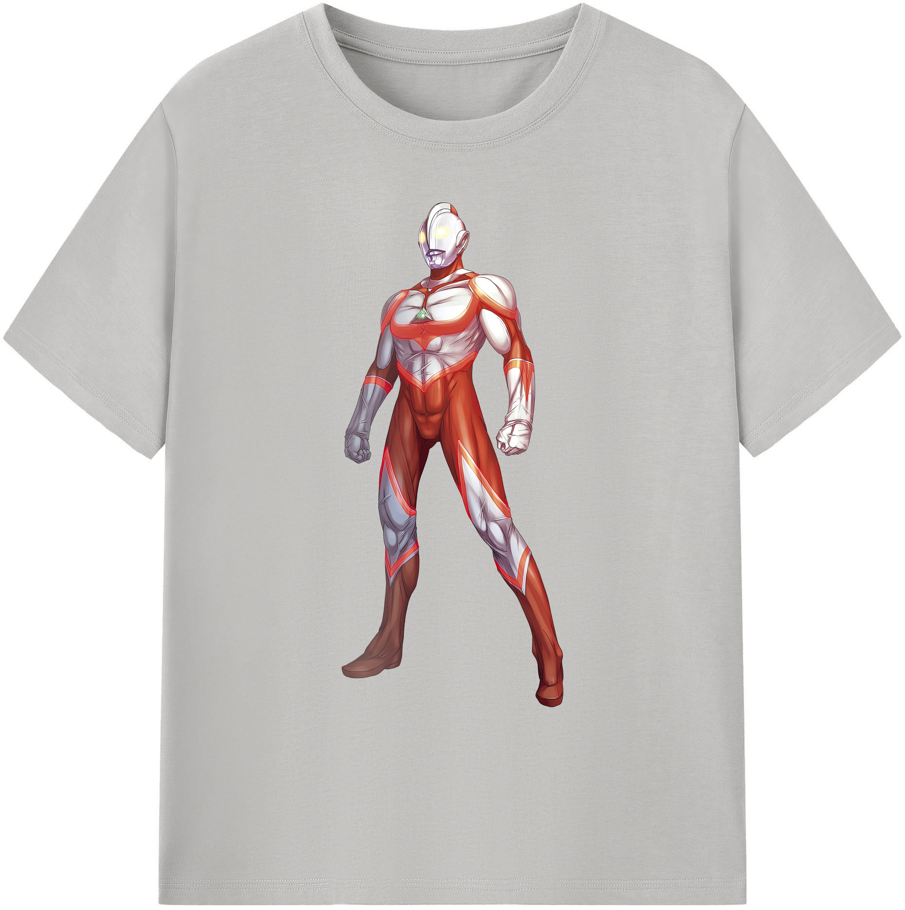 （画像用） ウルトラマン Ultraman 綿100％ メンズ半袖Tシャツ｜肌触りやわらか＆通気性