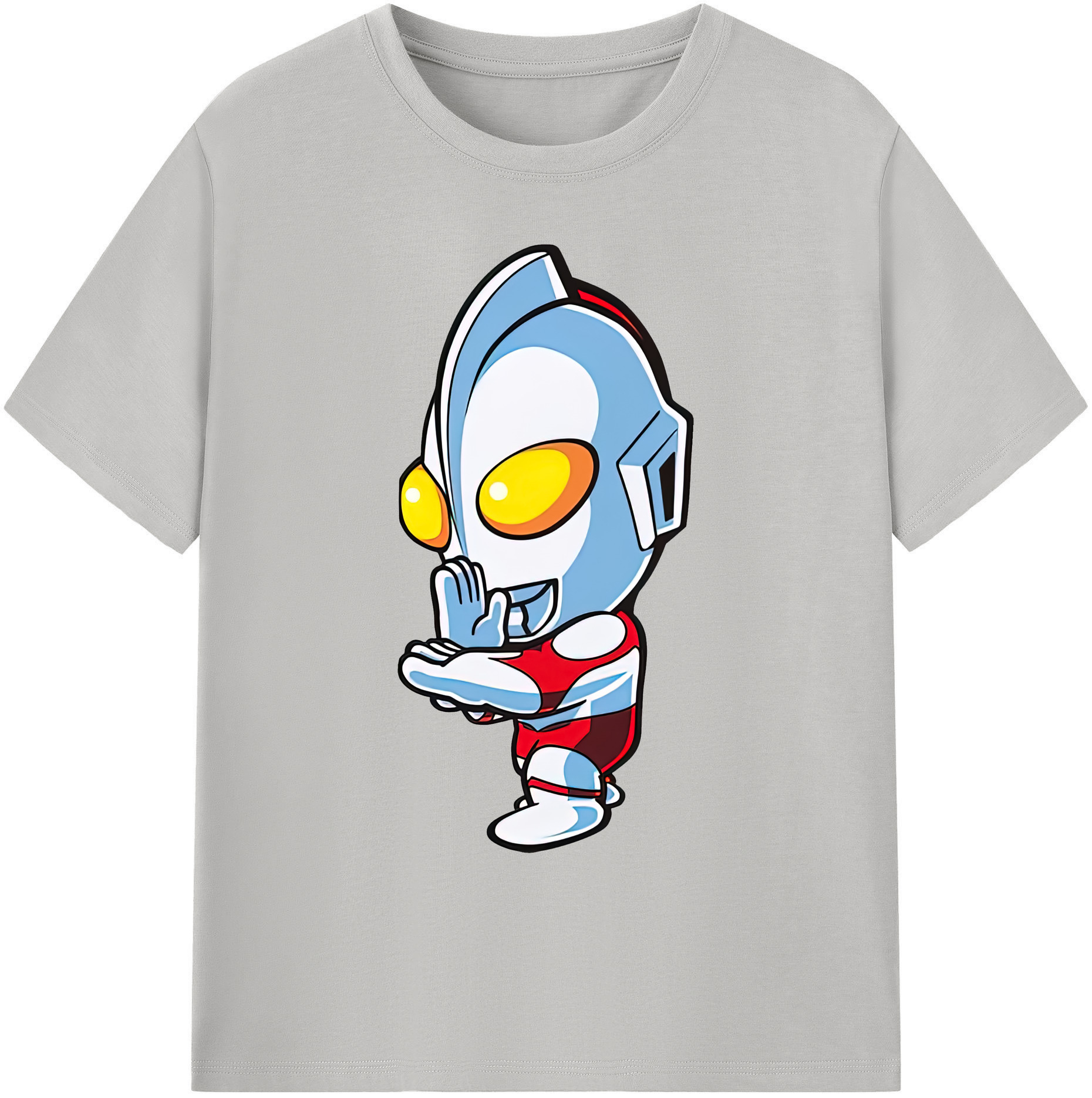 （画像用） ウルトラマン Ultraman 綿100％ メンズ半袖Tシャツ｜肌触りやわらか＆通気性
