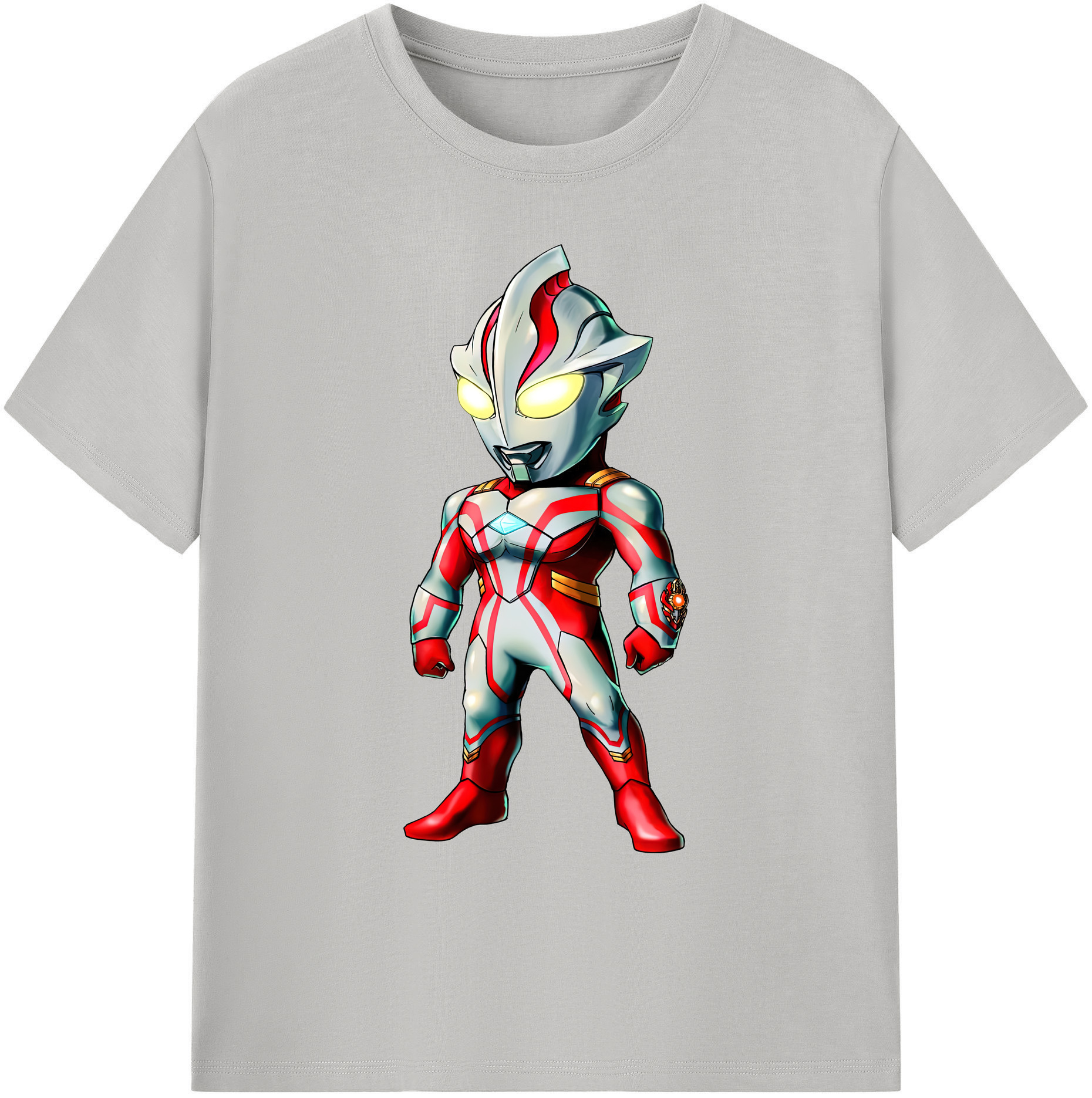（画像用） ウルトラマン Ultraman 綿100％ メンズ半袖Tシャツ｜肌触りやわらか＆通気性