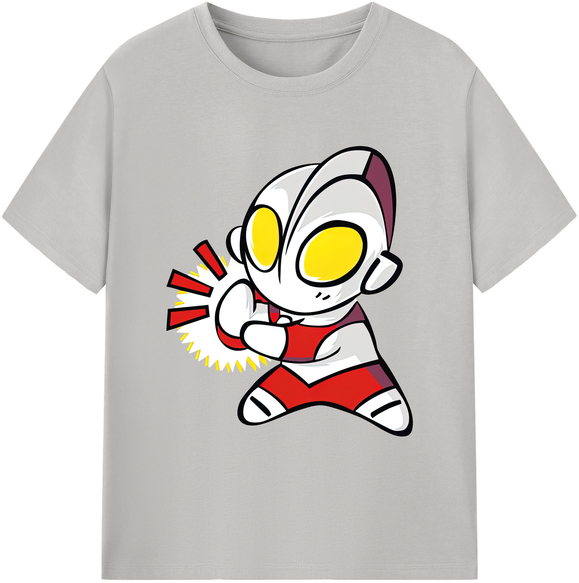 （画像用） ウルトラマン Ultraman 綿100％ メンズ半袖Tシャツ｜肌触りやわらか＆通気性