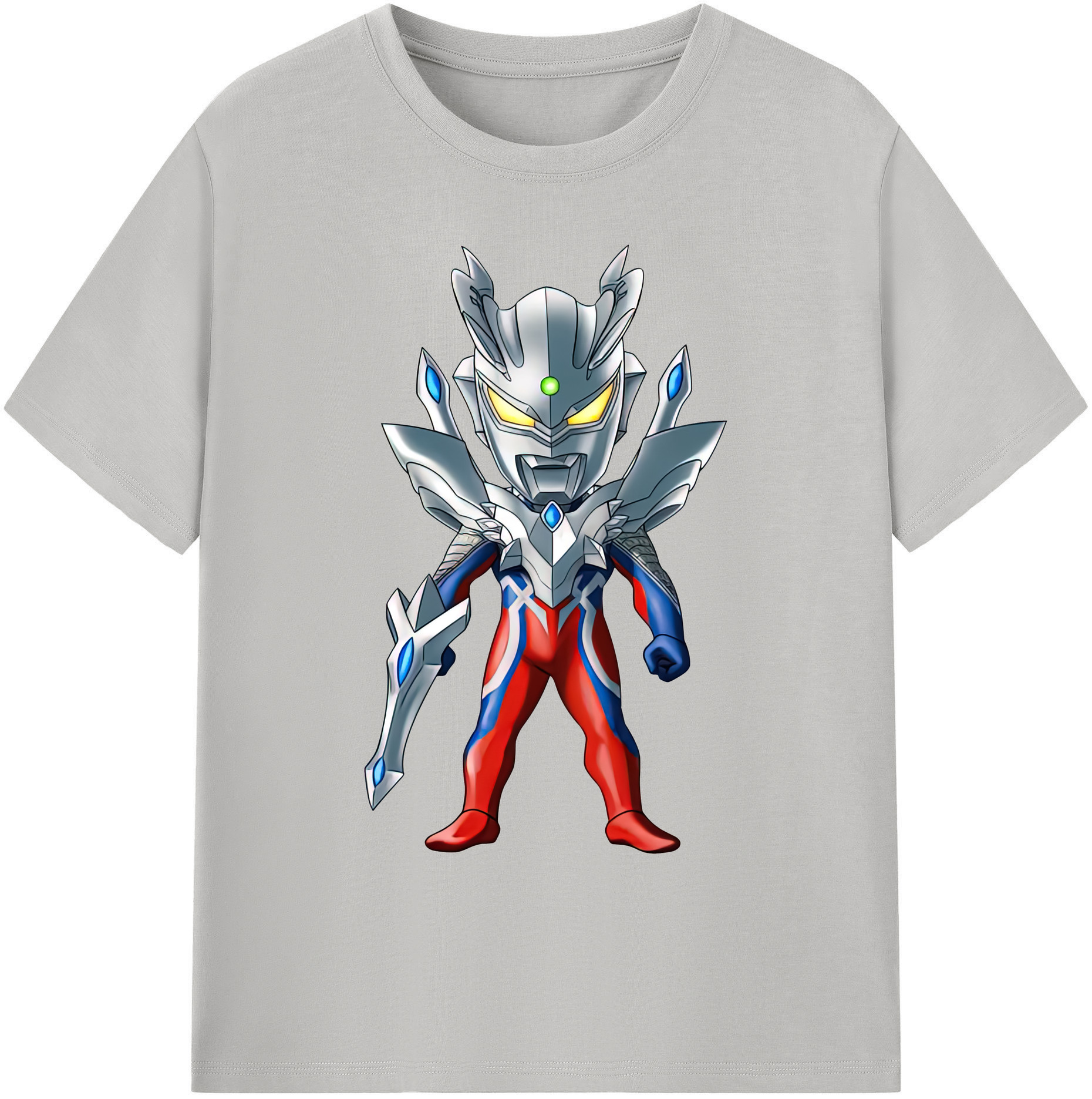 （画像用） ウルトラマン Ultraman 綿100％ メンズ半袖Tシャツ｜肌触りやわらか＆通気性