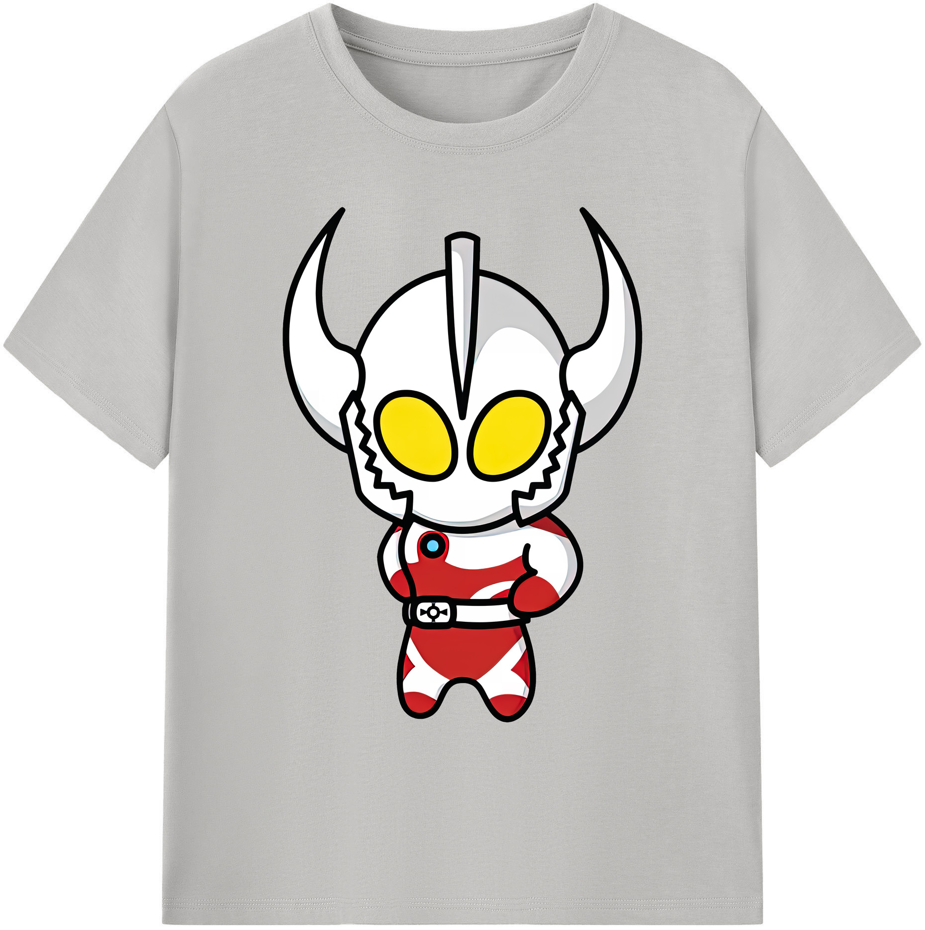 （画像用） ウルトラマン Ultraman 綿100％ メンズ半袖Tシャツ｜肌触りやわらか＆通気性
