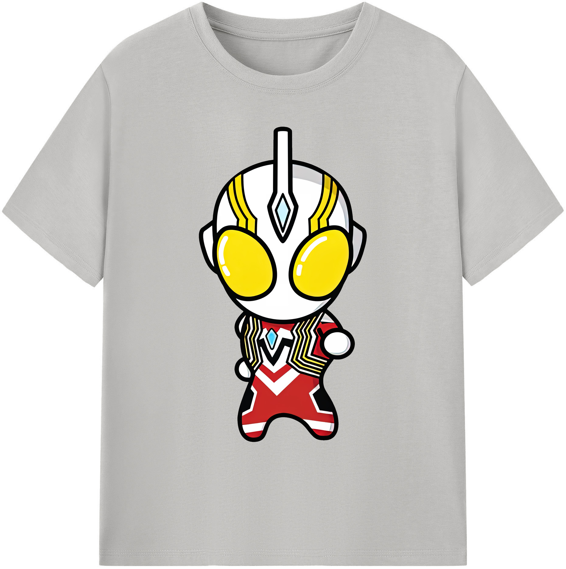 （画像用） ウルトラマン Ultraman 綿100％ メンズ半袖Tシャツ｜肌触りやわらか＆通気性
