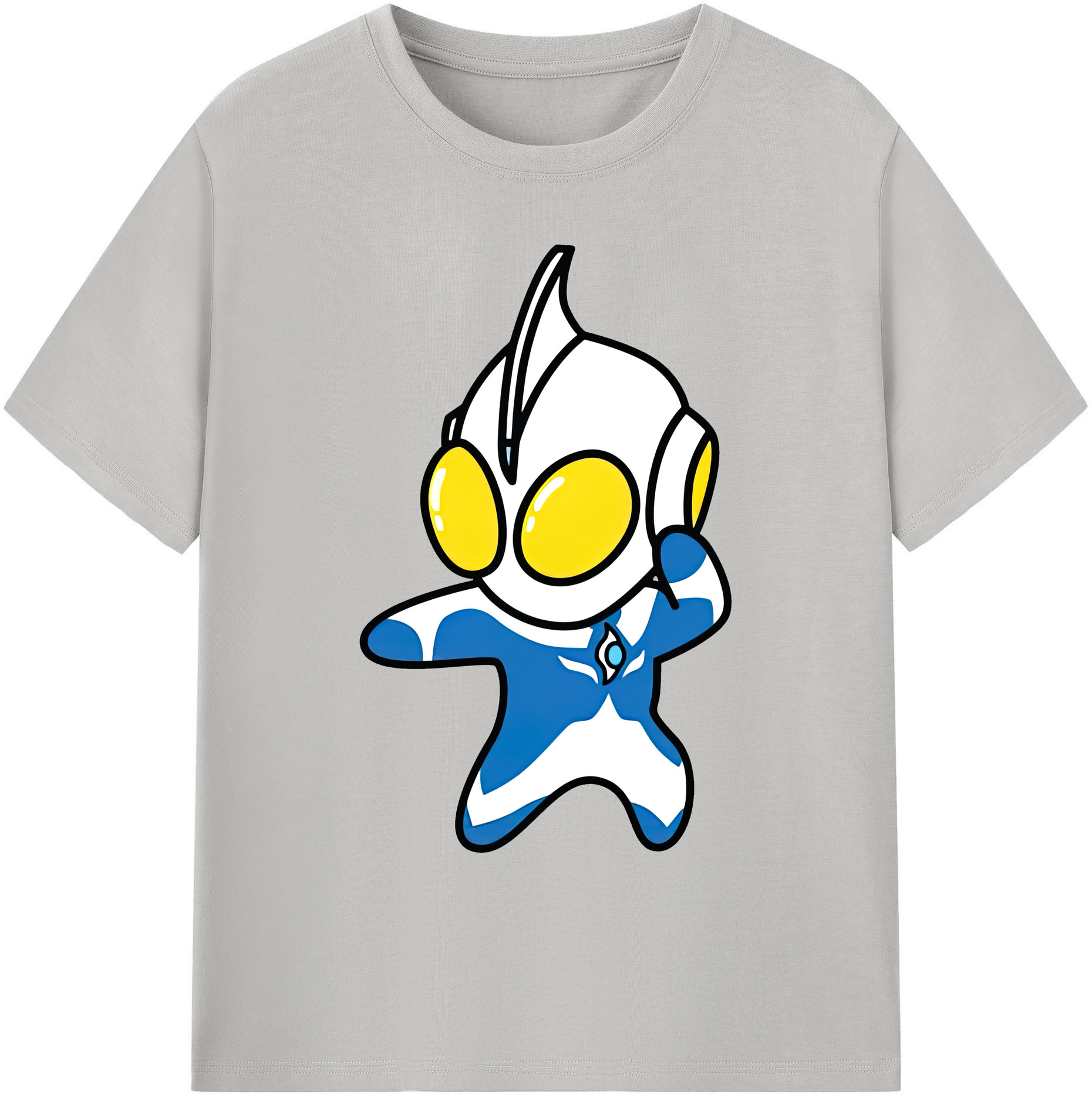 （画像用） ウルトラマン Ultraman 綿100％ メンズ半袖Tシャツ｜肌触りやわらか＆通気性