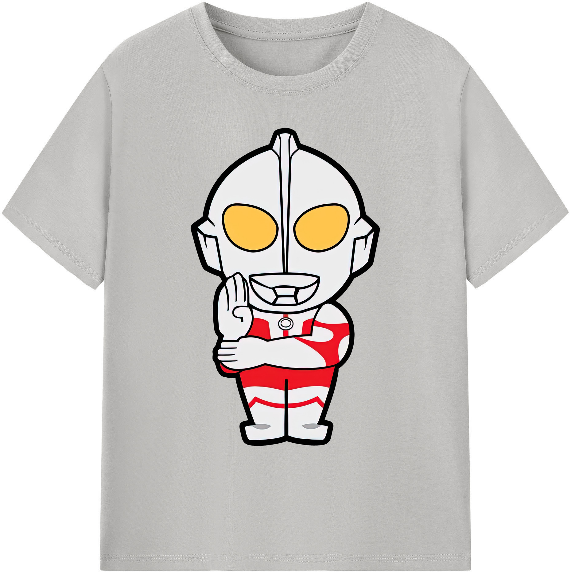 （画像用） ウルトラマン Ultraman 綿100％ メンズ半袖Tシャツ｜肌触りやわらか＆通気性