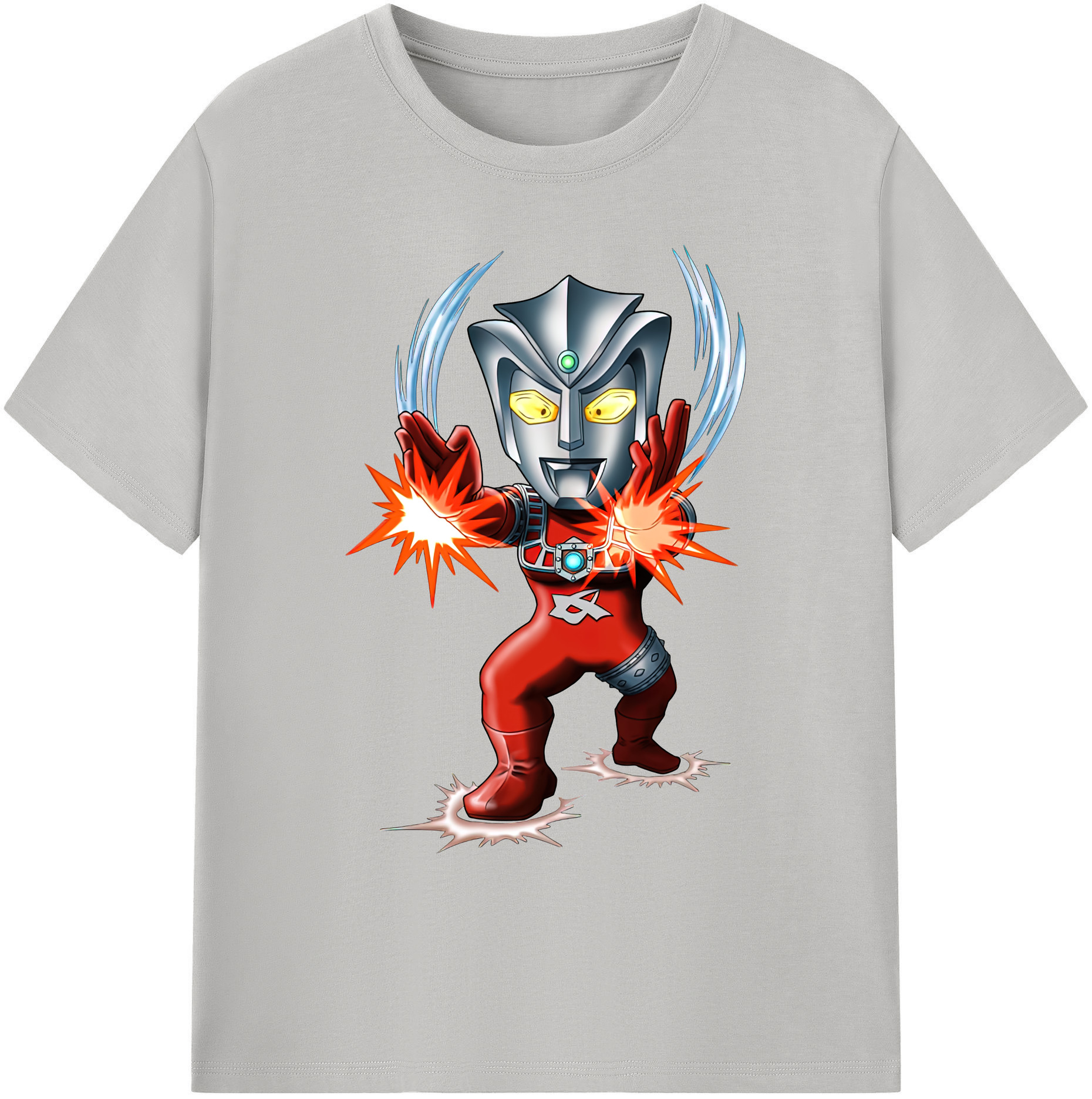 （画像用） ウルトラマン Ultraman 綿100％ メンズ半袖Tシャツ｜肌触りやわらか＆通気性