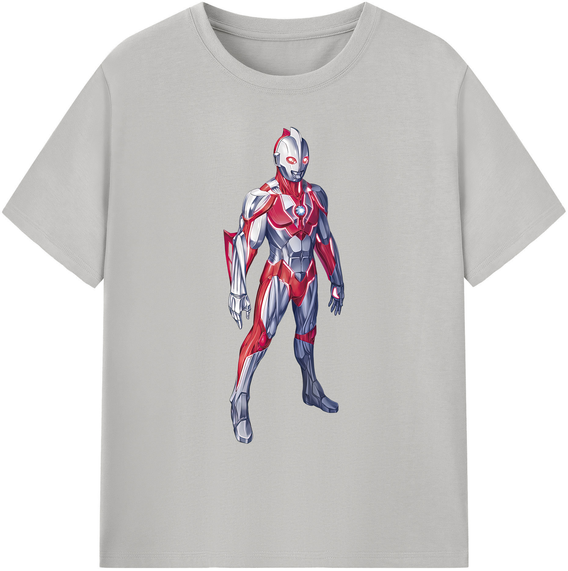 （画像用） ウルトラマン Ultraman 綿100％ メンズ半袖Tシャツ｜肌触りやわらか＆通気性