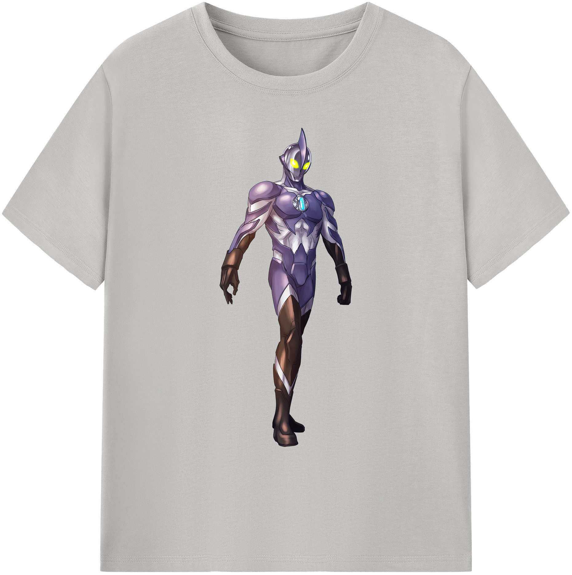 （画像用） ウルトラマン Ultraman 綿100％ メンズ半袖Tシャツ｜肌触りやわらか＆通気性