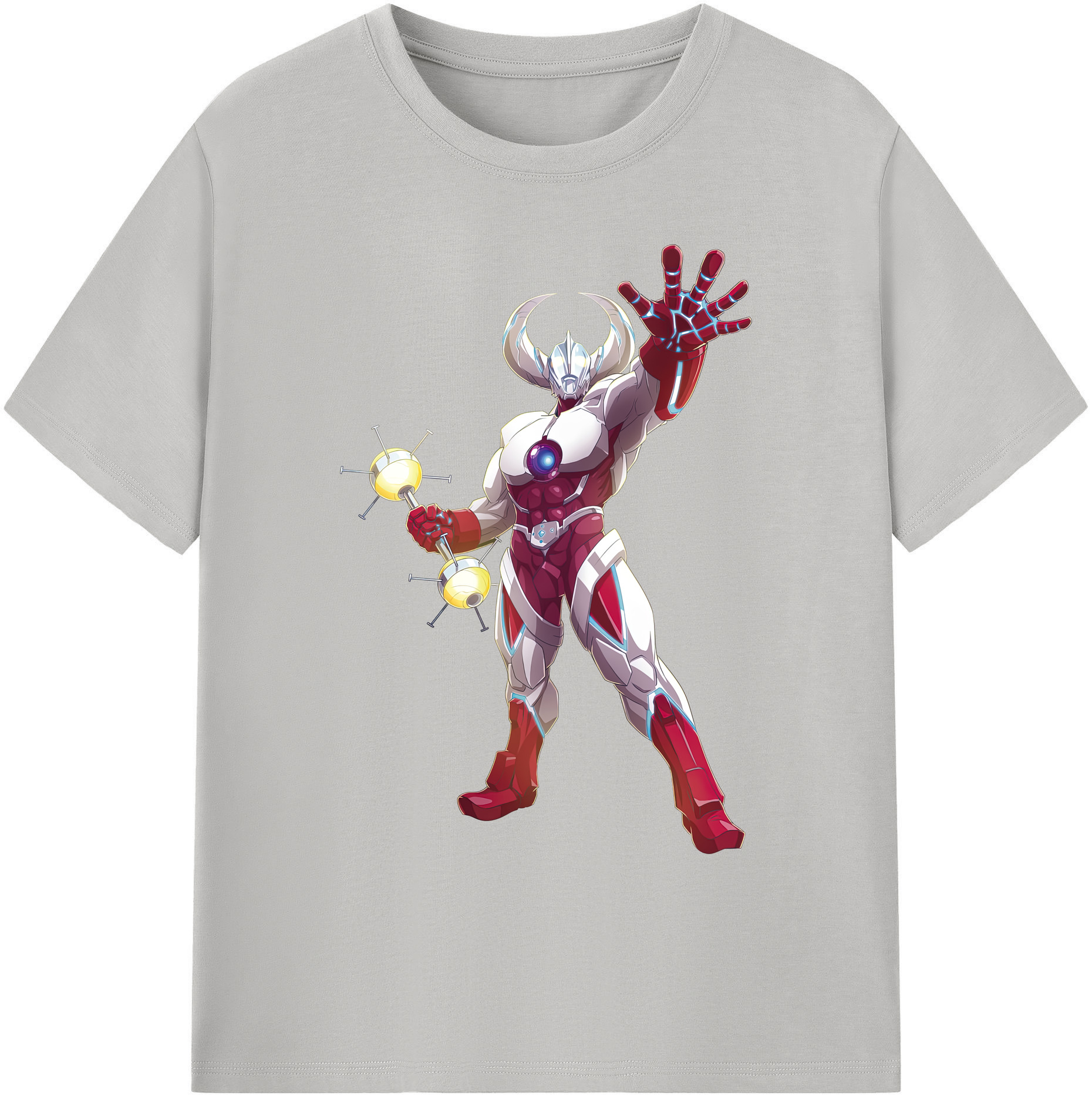 （画像用） ウルトラマン Ultraman 綿100％ メンズ半袖Tシャツ｜肌触りやわらか＆通気性