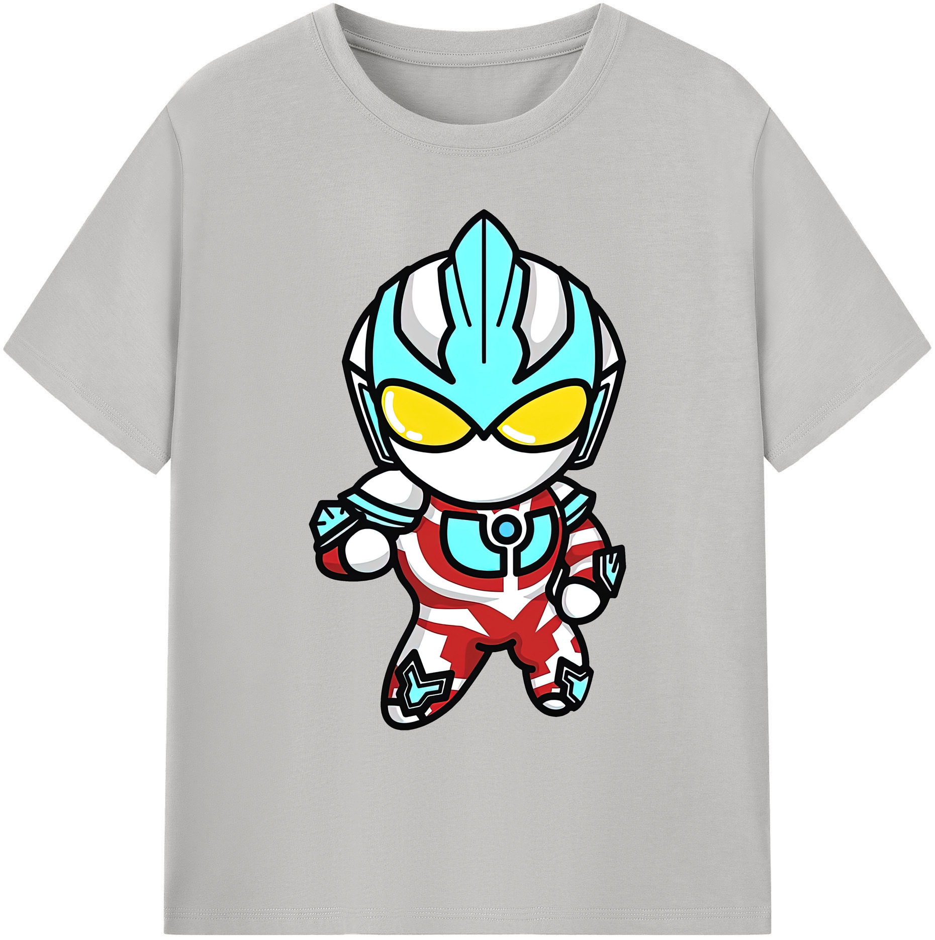 （画像用） ウルトラマン Ultraman 綿100％ メンズ半袖Tシャツ｜肌触りやわらか＆通気性