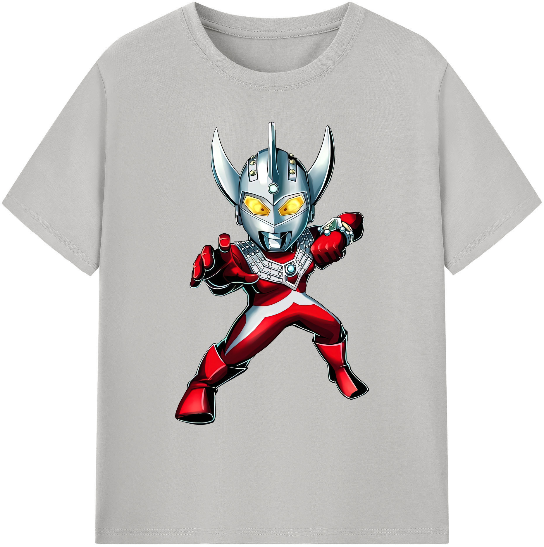 （画像用） ウルトラマン Ultraman 綿100％ メンズ半袖Tシャツ｜肌触りやわらか＆通気性