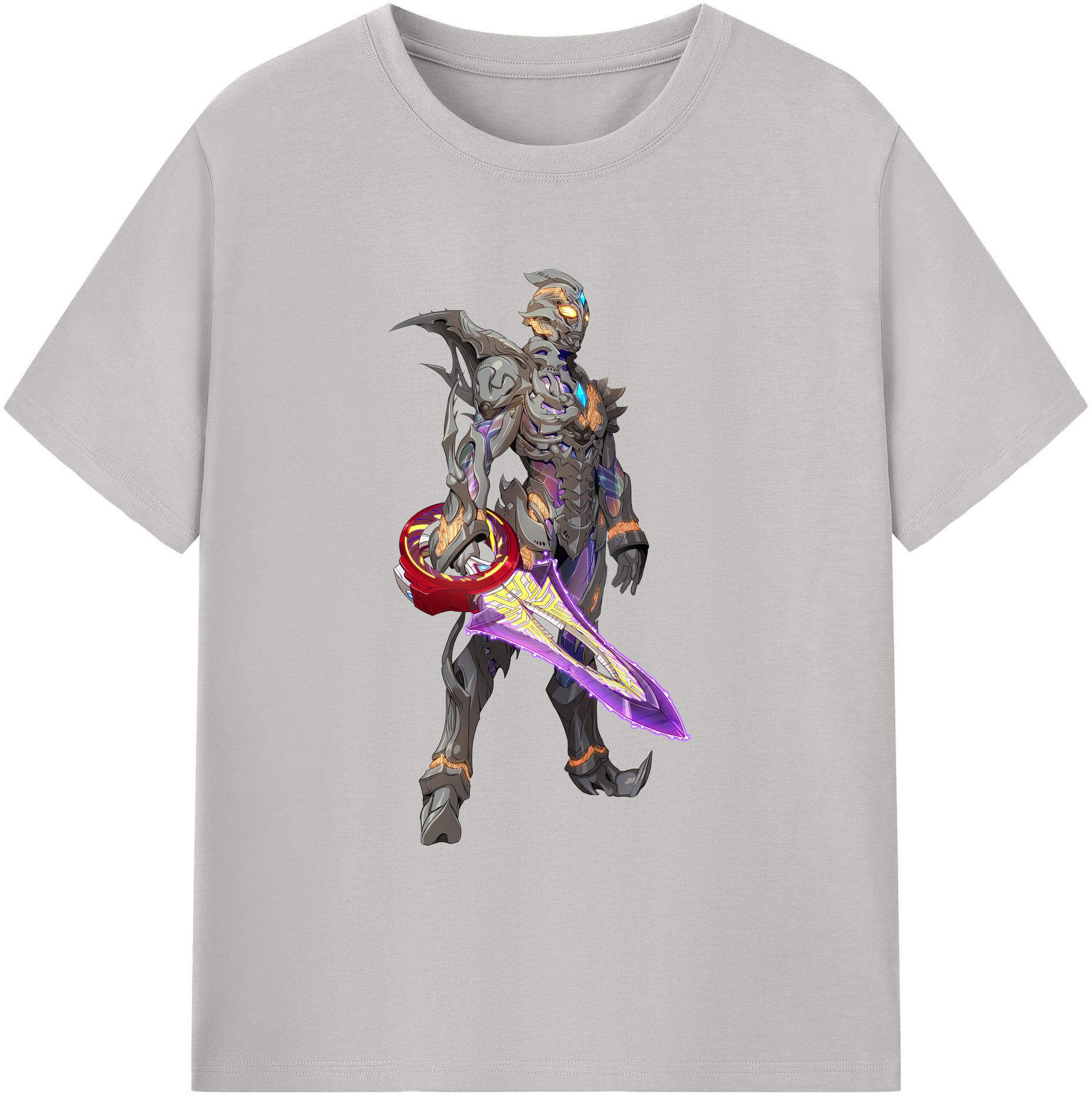 （画像用） ウルトラマン Ultraman 綿100％ メンズ半袖Tシャツ｜肌触りやわらか＆通気性