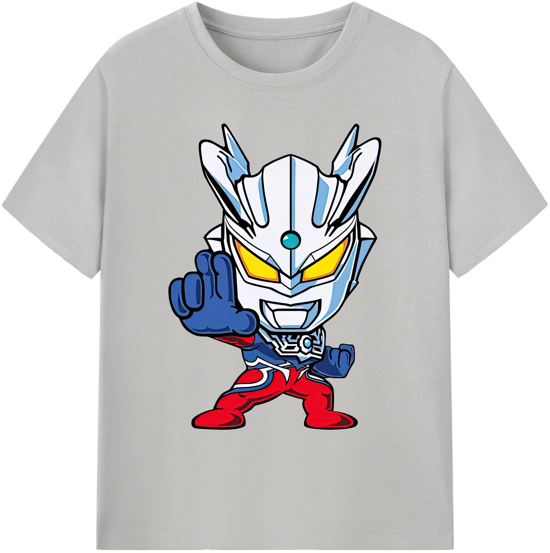 （画像用） ウルトラマン Ultraman 綿100％ メンズ半袖Tシャツ｜肌触りやわらか＆通気性