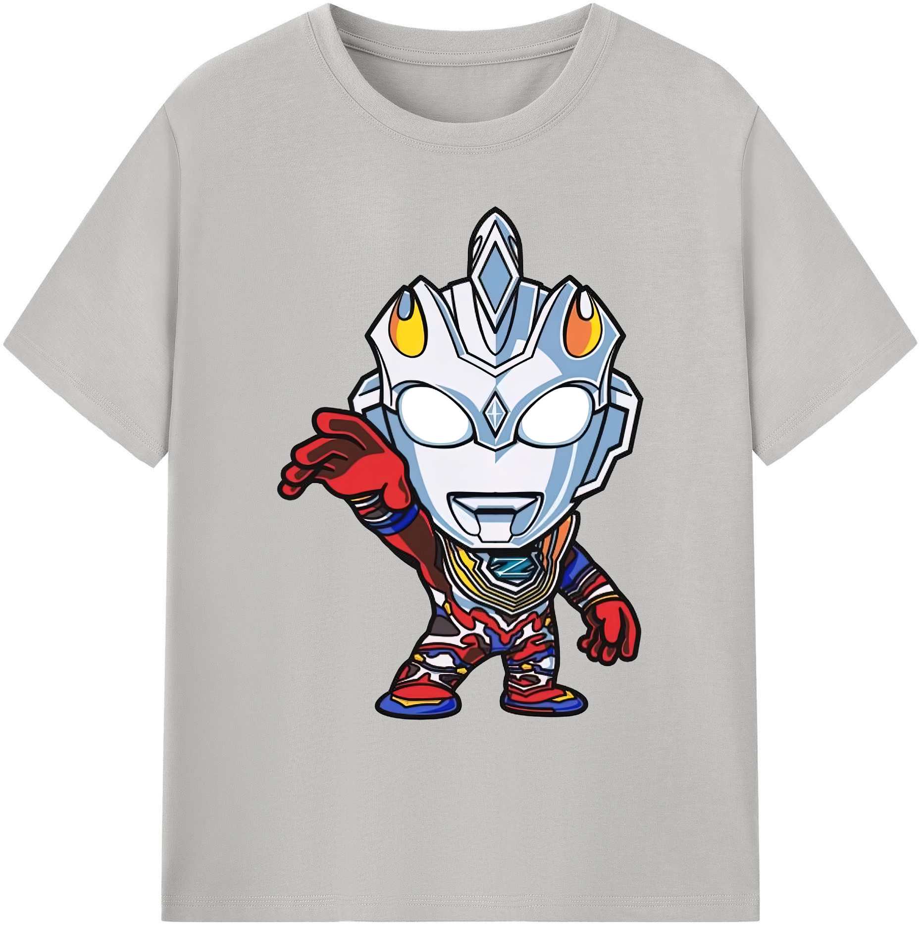 （画像用） ウルトラマン Ultraman 綿100％ メンズ半袖Tシャツ｜肌触りやわらか＆通気性