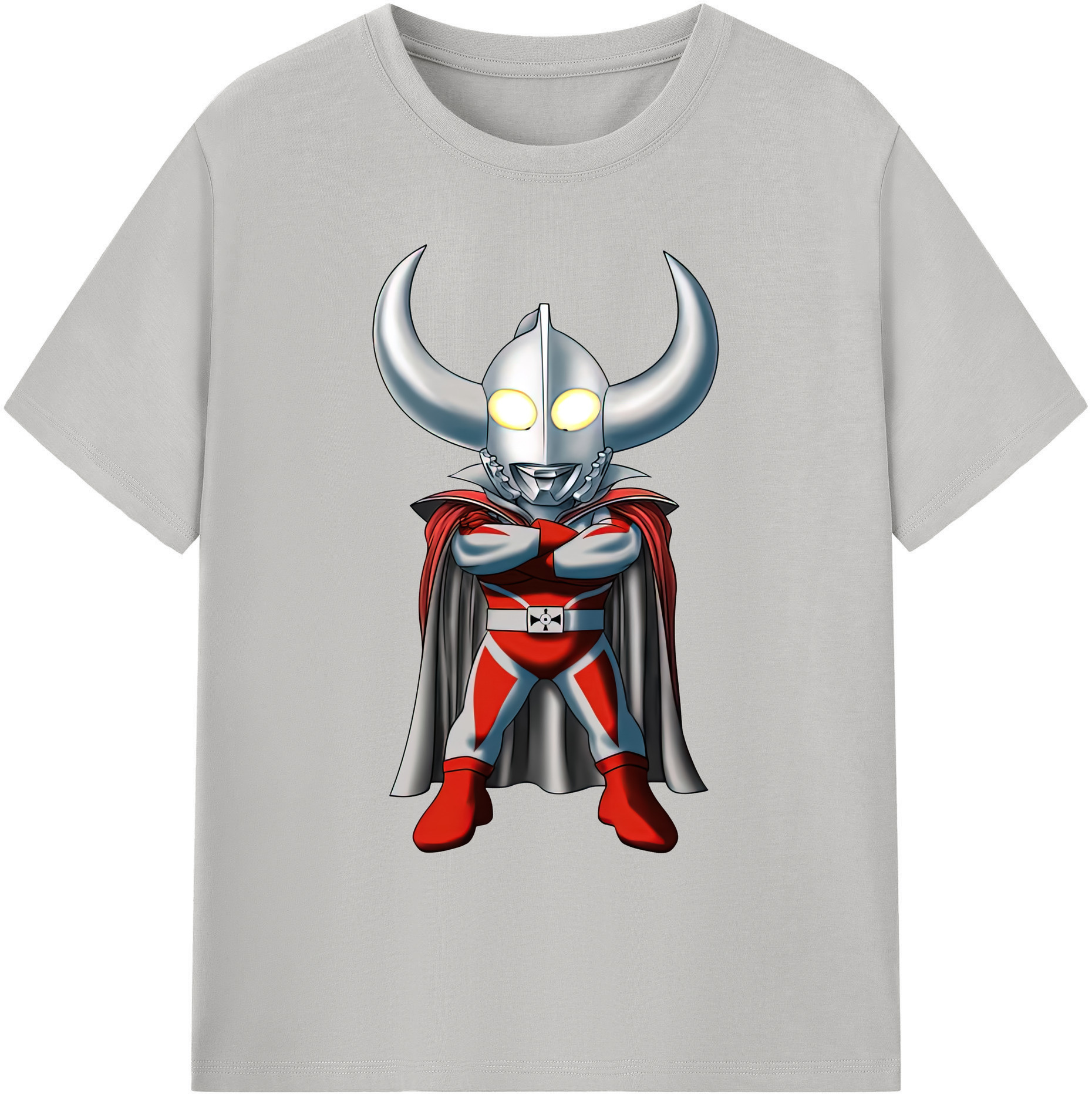 （画像用） ウルトラマン Ultraman 綿100％ メンズ半袖Tシャツ｜肌触りやわらか＆通気性