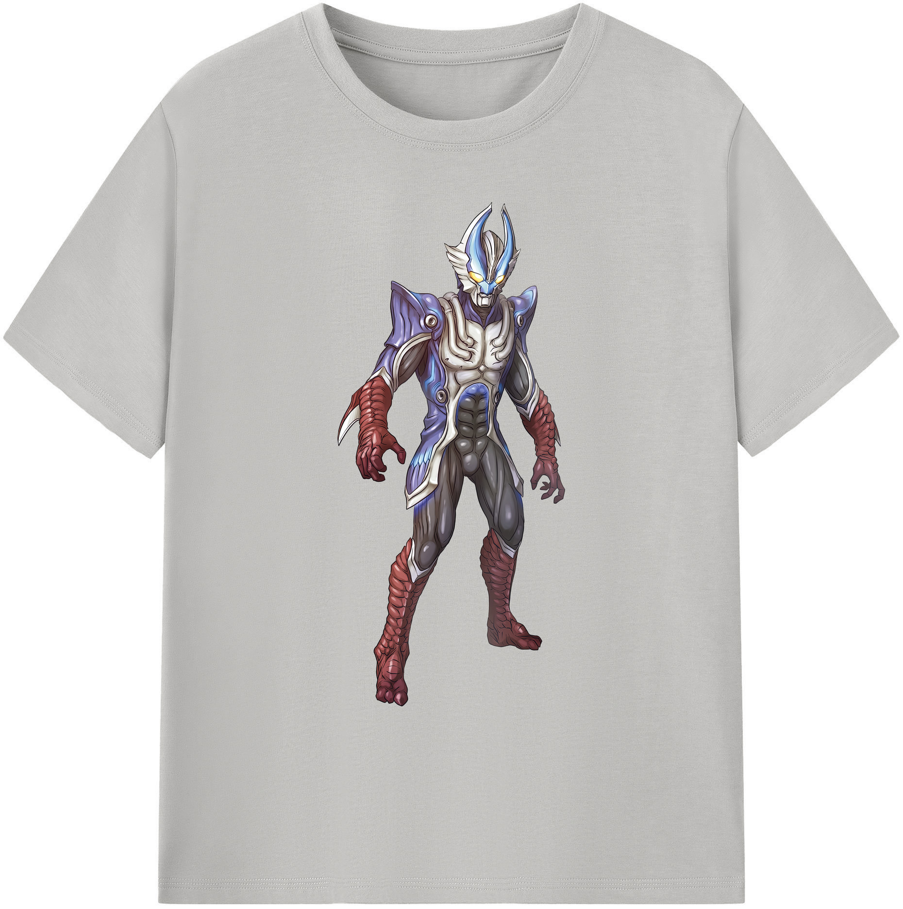 （画像用） ウルトラマン Ultraman 綿100％ メンズ半袖Tシャツ｜肌触りやわらか＆通気性