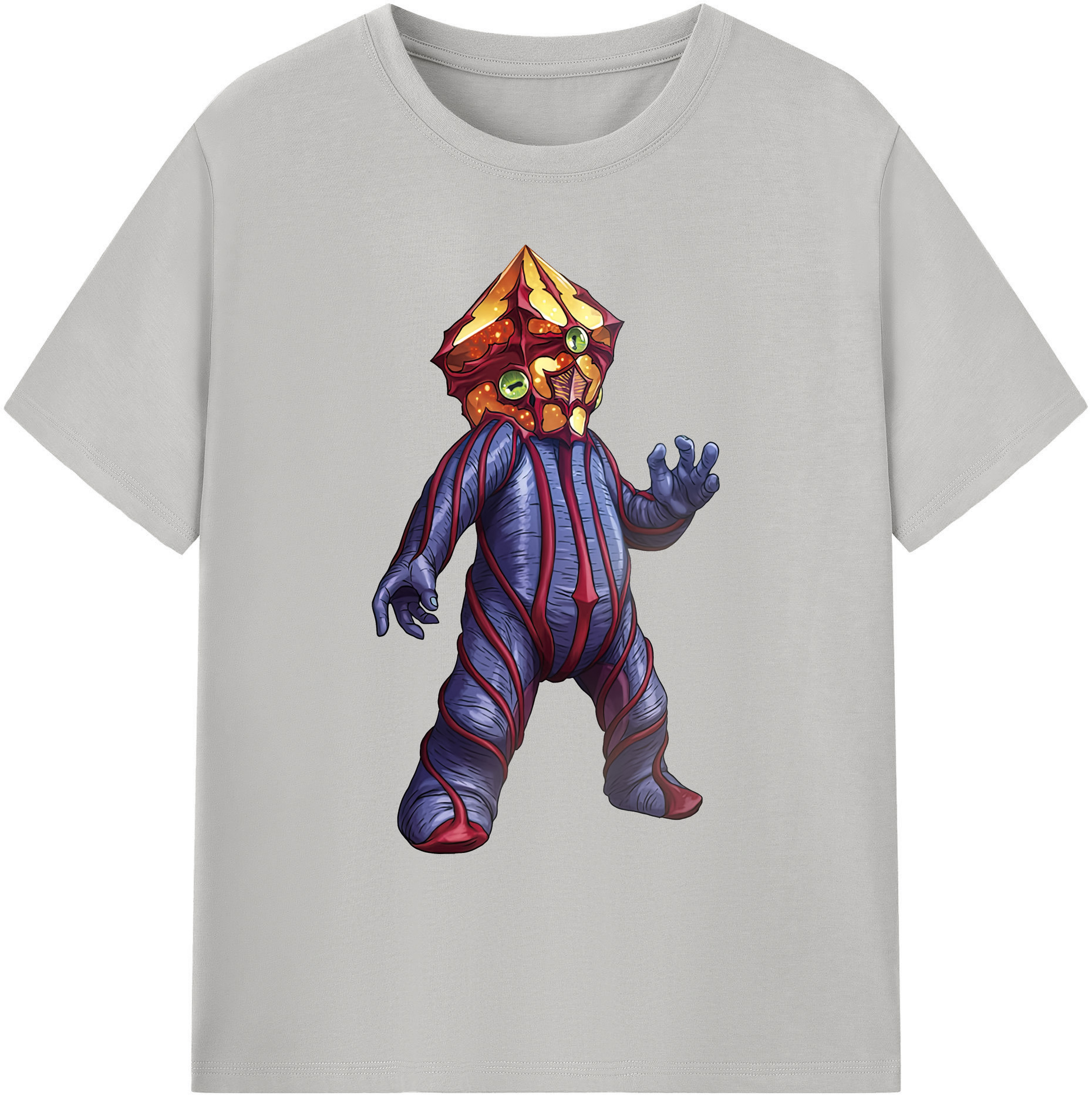 （画像用） ウルトラマン Ultraman 綿100％ メンズ半袖Tシャツ｜肌触りやわらか＆通気性
