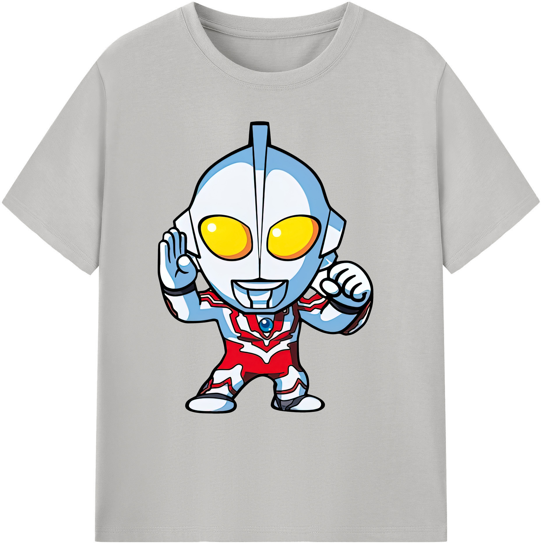 （画像用） ウルトラマン Ultraman 綿100％ メンズ半袖Tシャツ｜肌触りやわらか＆通気性
