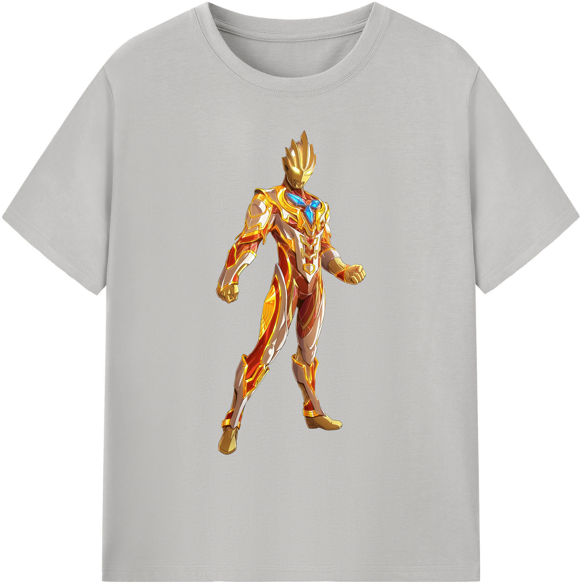 （画像用） ウルトラマン Ultraman 綿100％ メンズ半袖Tシャツ｜肌触りやわらか＆通気性