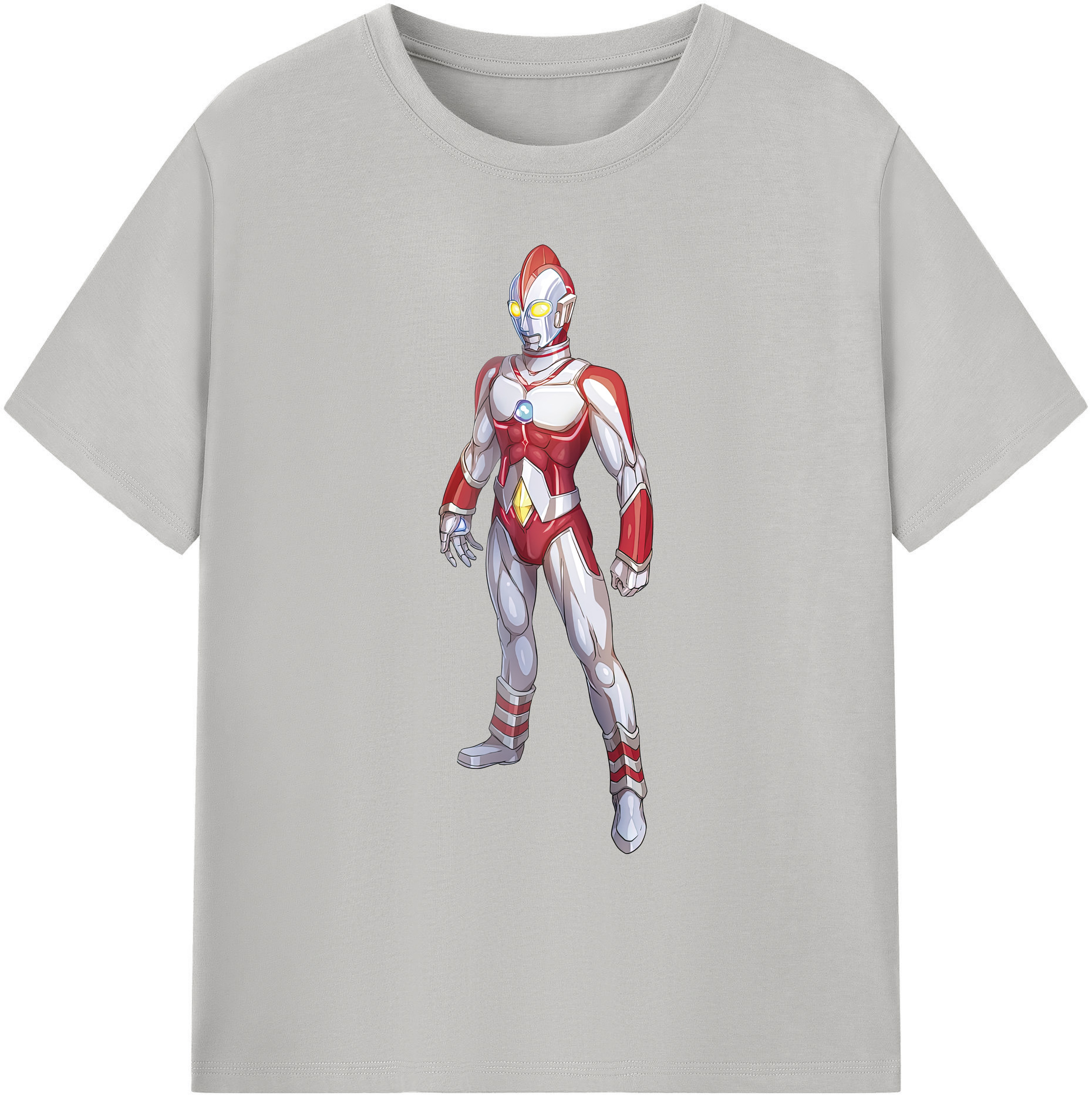 （画像用） ウルトラマン Ultraman 綿100％ メンズ半袖Tシャツ｜肌触りやわらか＆通気性