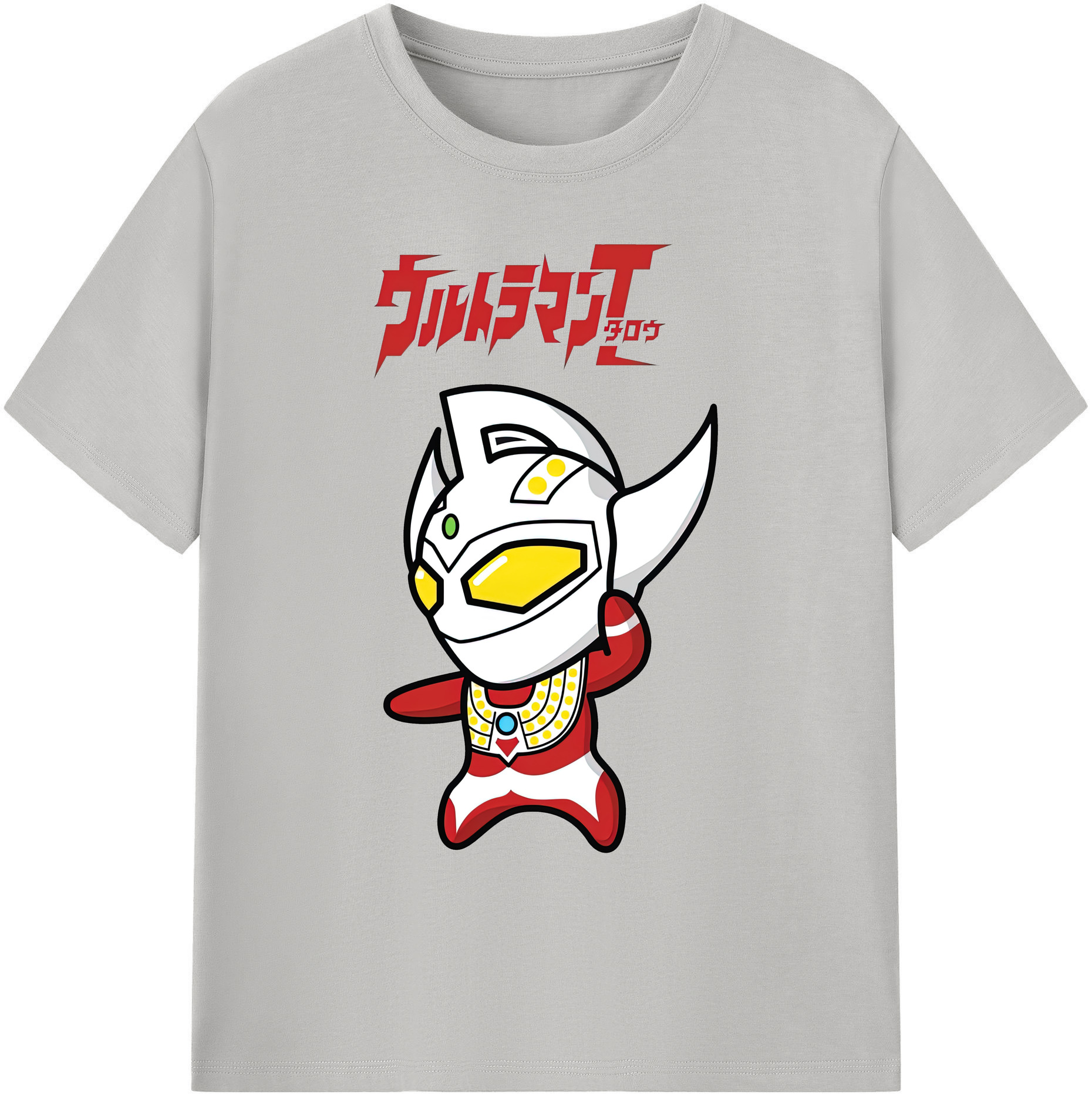 （画像用） ウルトラマン Ultraman 綿100％ メンズ半袖Tシャツ｜肌触りやわらか＆通気性