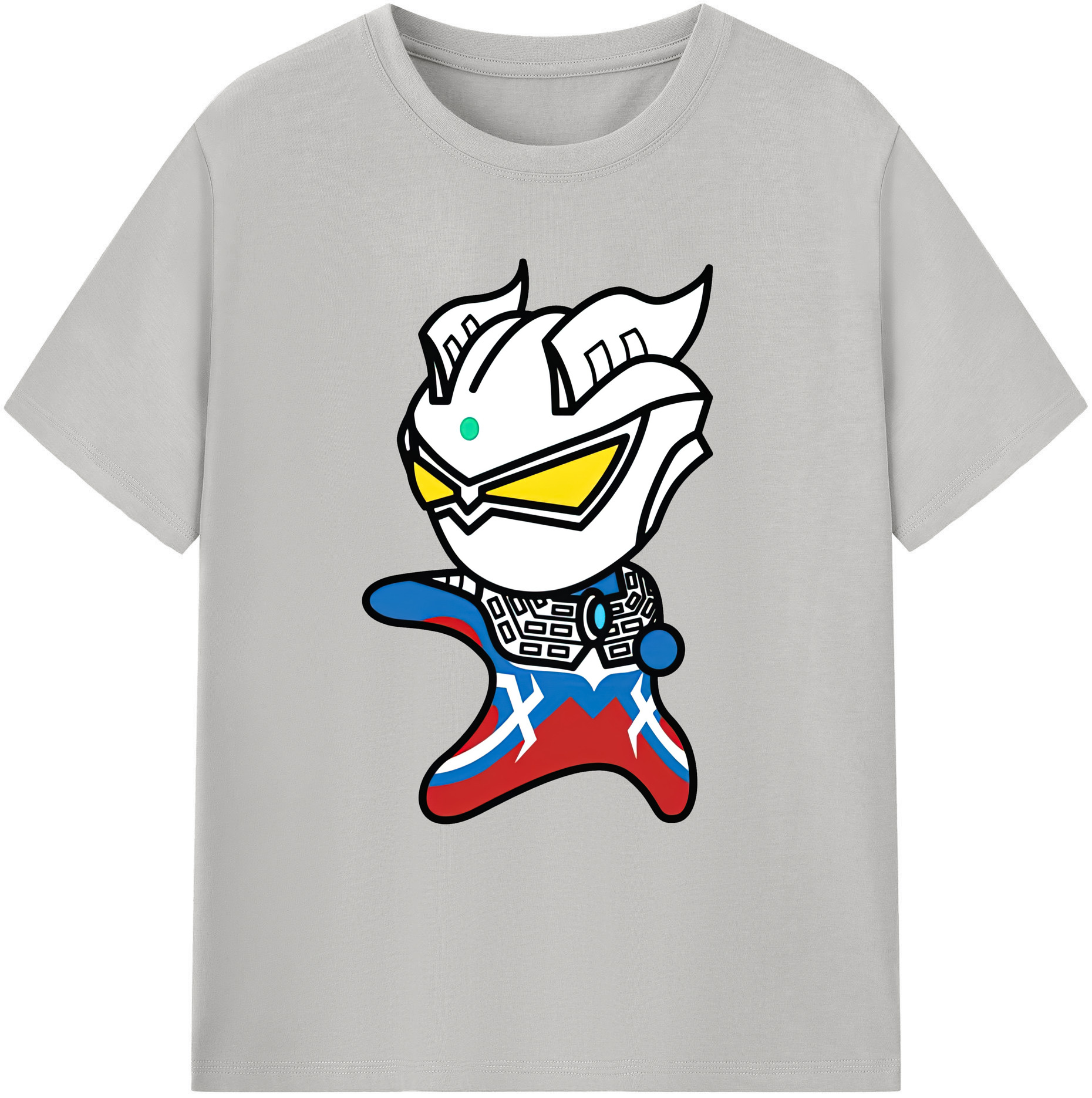 （画像用） ウルトラマン Ultraman 綿100％ メンズ半袖Tシャツ｜肌触りやわらか＆通気性