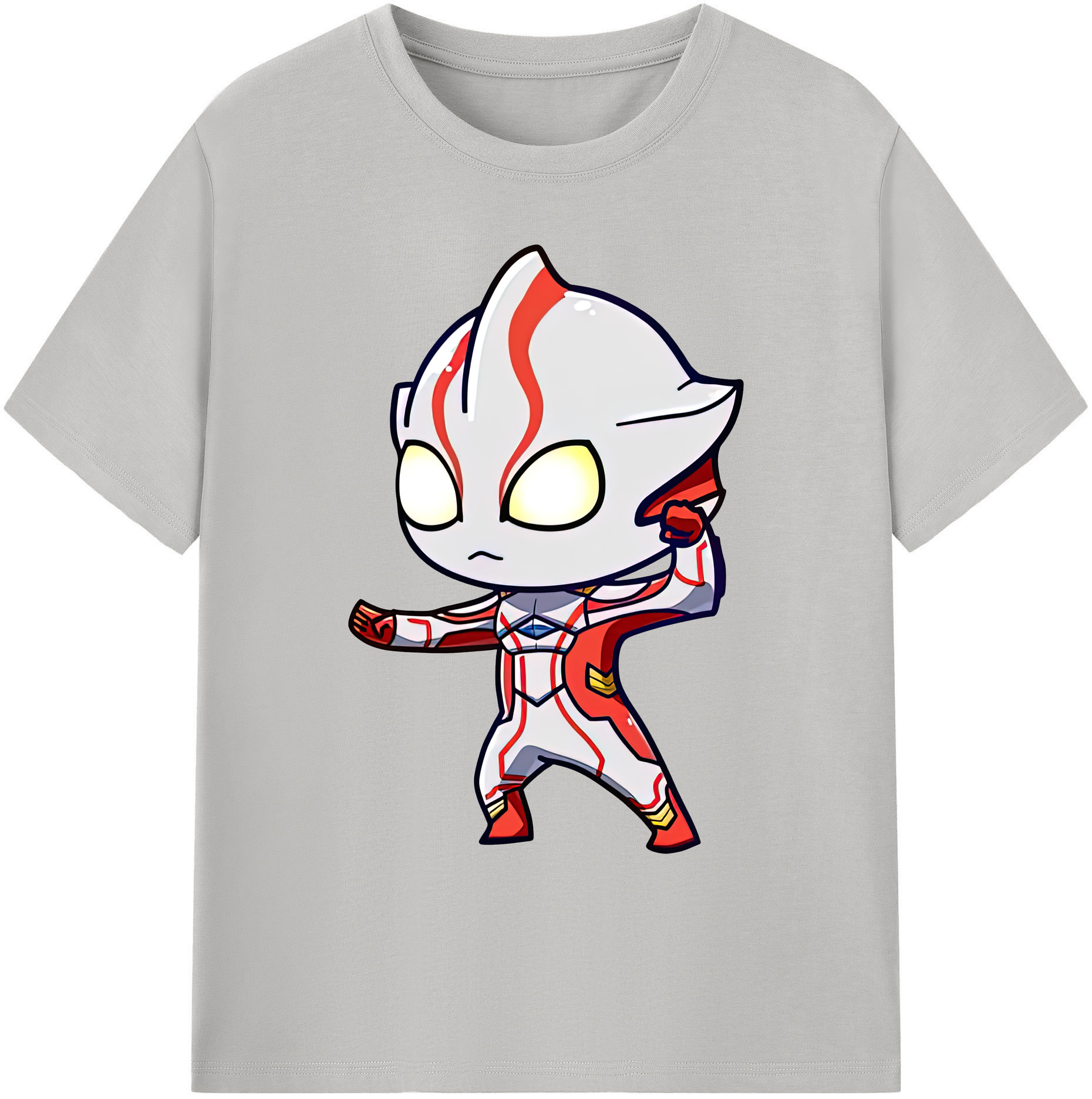 （画像用） ウルトラマン Ultraman 綿100％ メンズ半袖Tシャツ｜肌触りやわらか＆通気性