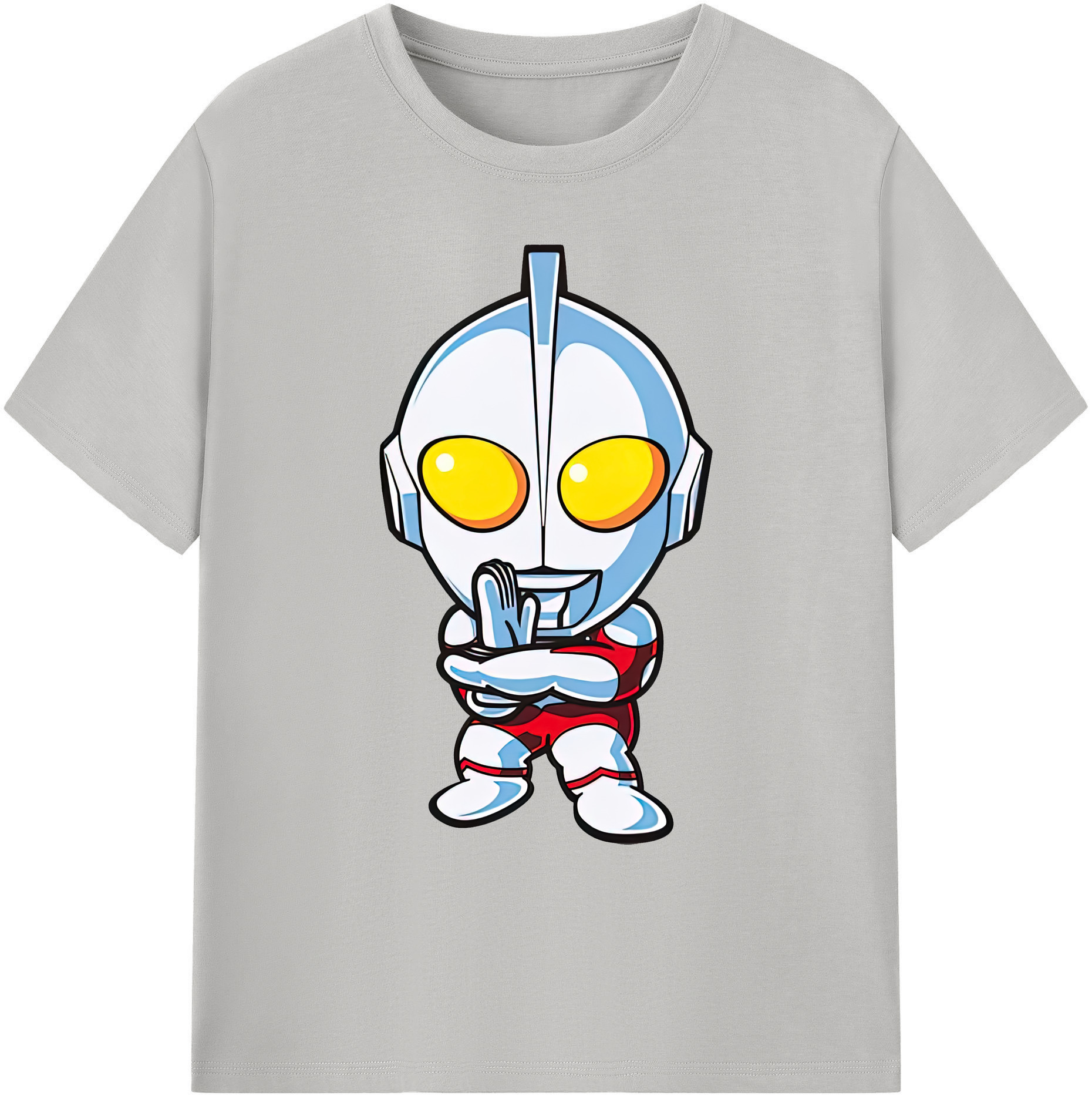 （画像用） ウルトラマン Ultraman 綿100％ メンズ半袖Tシャツ｜肌触りやわらか＆通気性