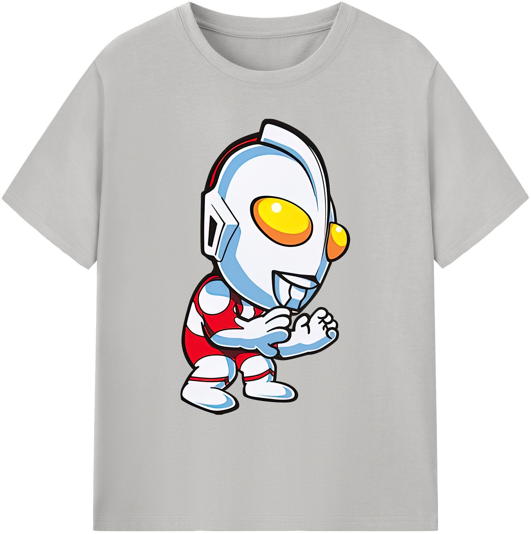 （画像用） ウルトラマン Ultraman 綿100％ メンズ半袖Tシャツ｜肌触りやわらか＆通気性