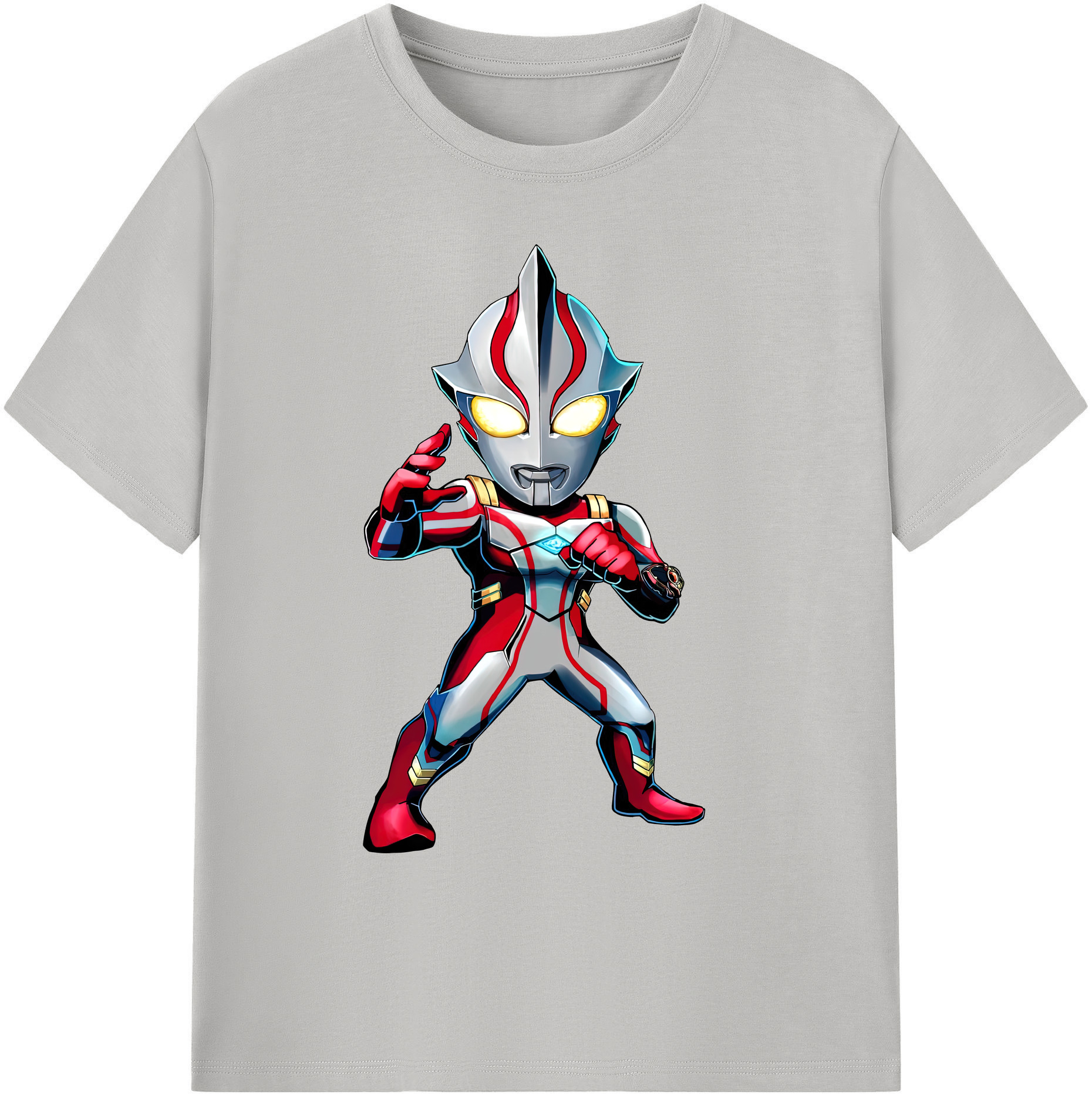 （画像用） ウルトラマン Ultraman 綿100％ メンズ半袖Tシャツ｜肌触りやわらか＆通気性