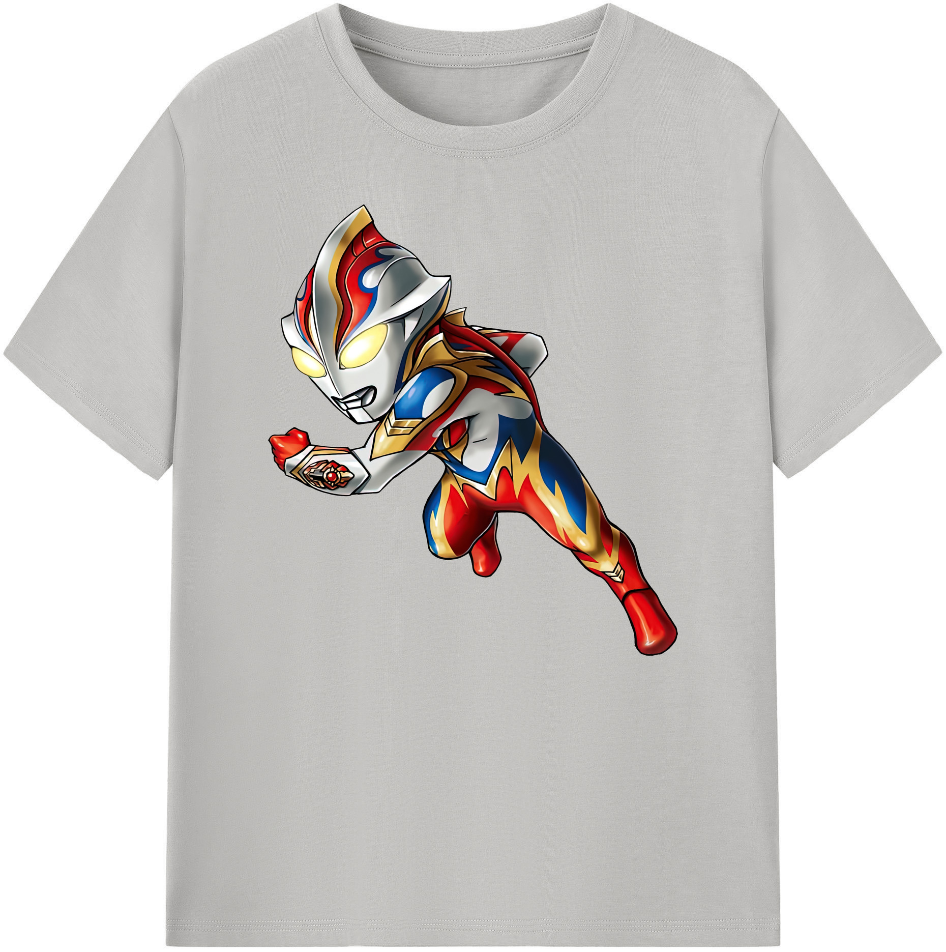 （画像用） ウルトラマン Ultraman 綿100％ メンズ半袖Tシャツ｜肌触りやわらか＆通気性