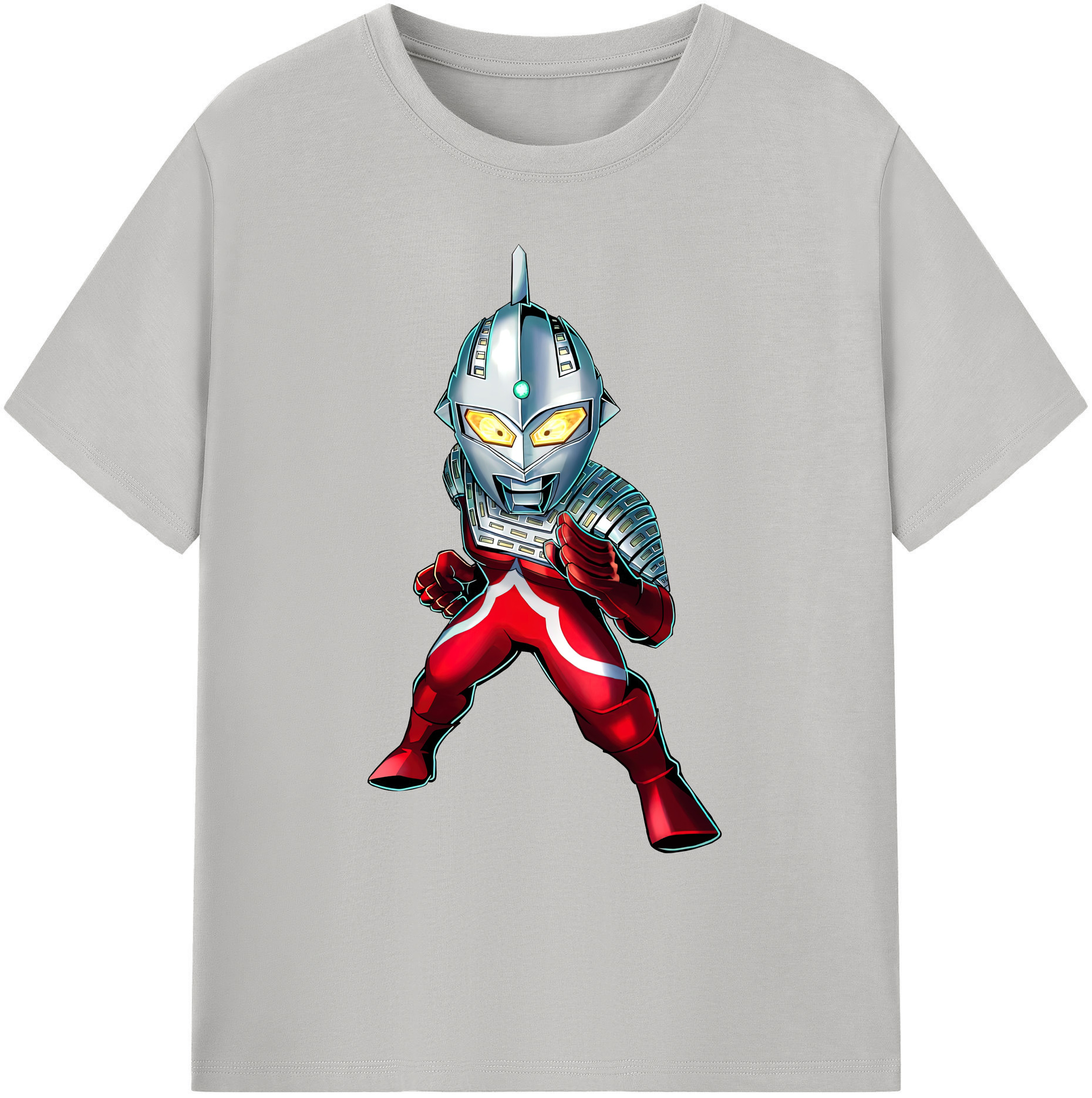 （画像用） ウルトラマン Ultraman 綿100％ メンズ半袖Tシャツ｜肌触りやわらか＆通気性