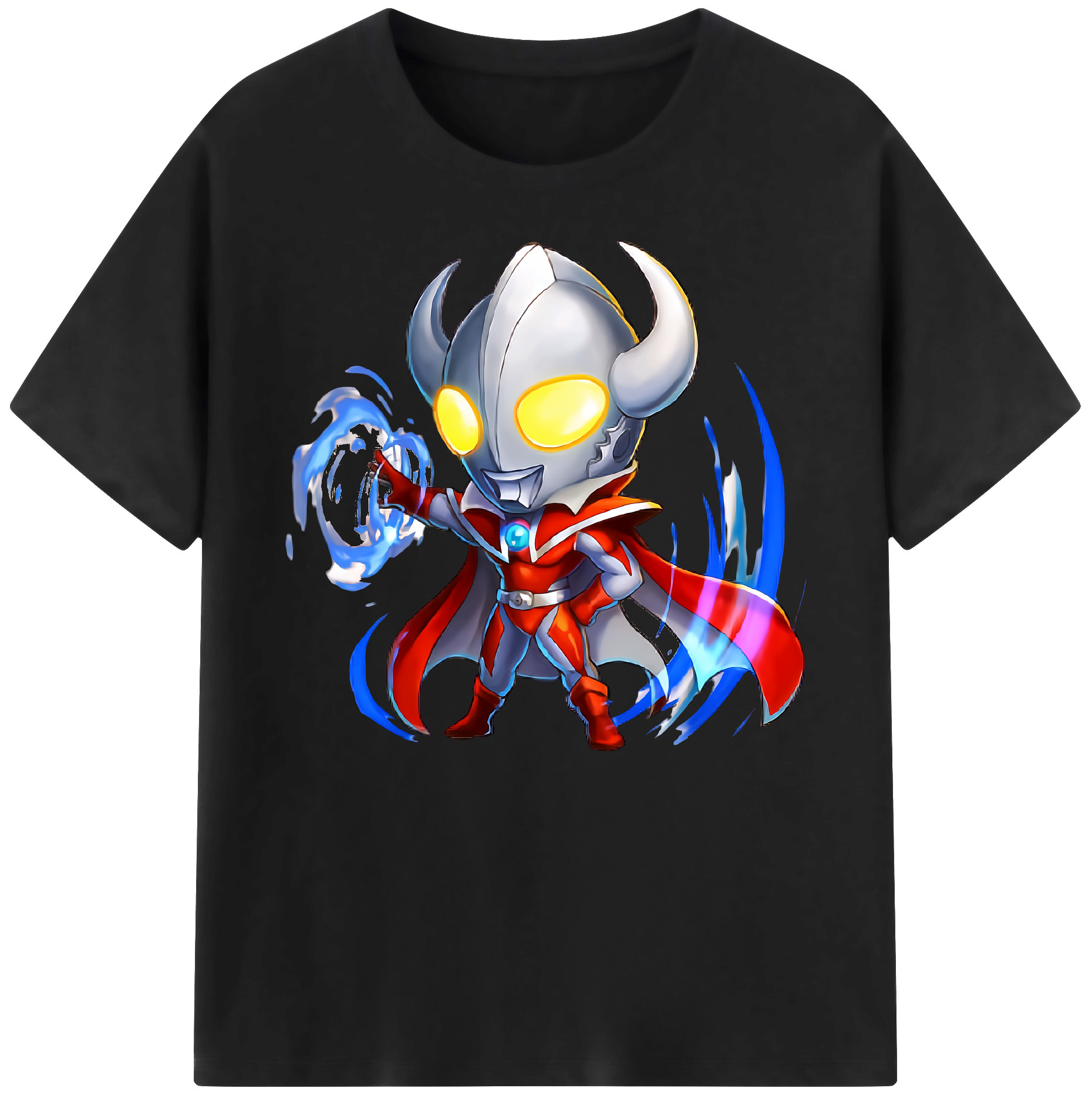 （画像用） ウルトラマン Ultraman 綿100％ メンズ半袖Tシャツ｜肌触りやわらか＆通気性