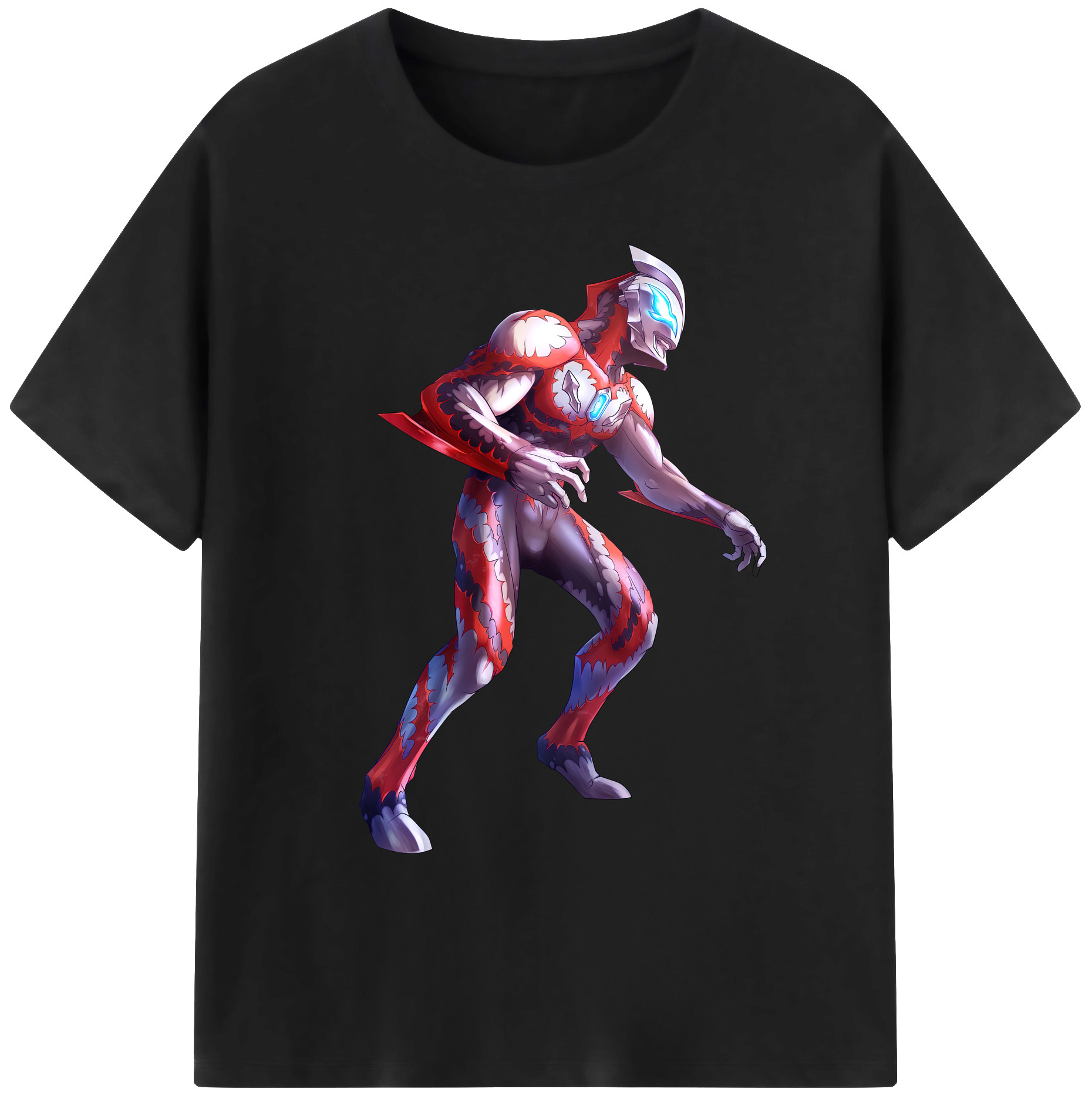 （画像用） ウルトラマン Ultraman 綿100％ メンズ半袖Tシャツ｜肌触りやわらか＆通気性
