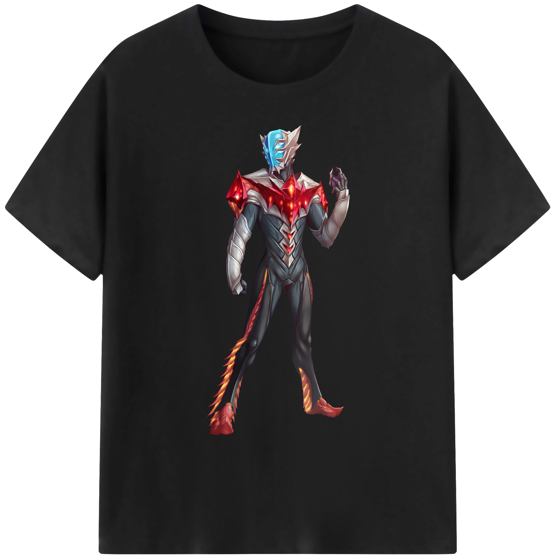 （画像用） ウルトラマン Ultraman 綿100％ メンズ半袖Tシャツ｜肌触りやわらか＆通気性