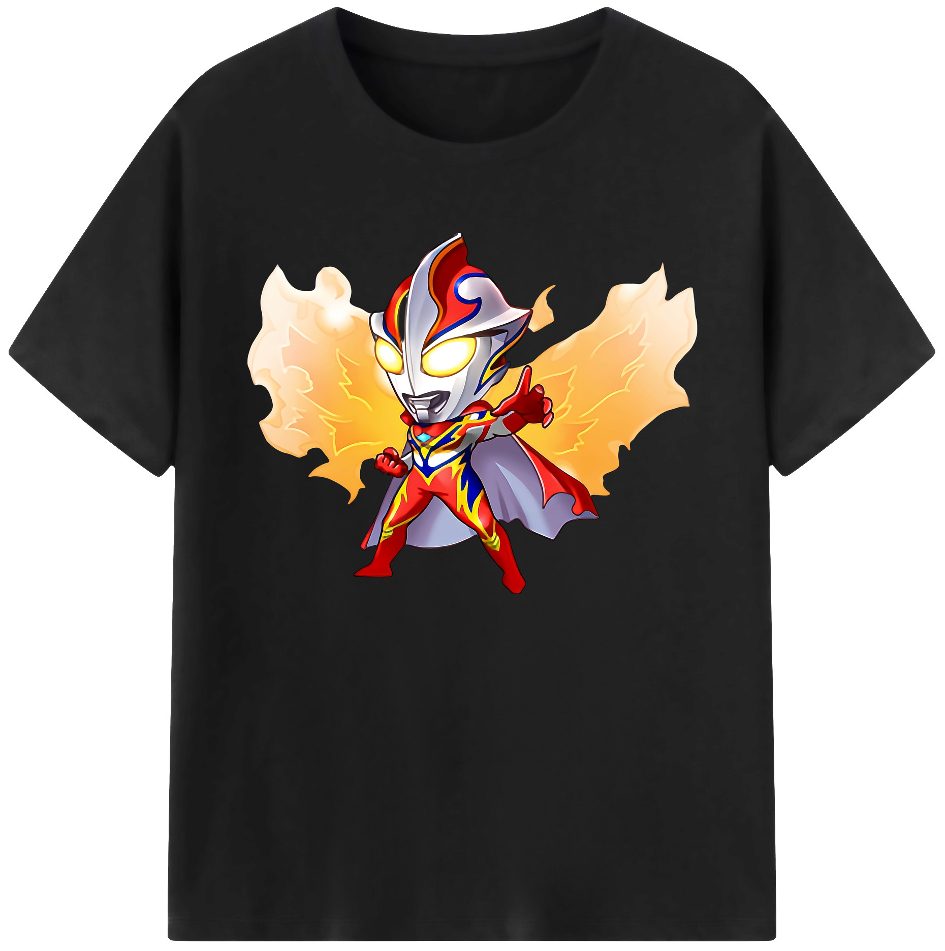 （画像用） ウルトラマン Ultraman 綿100％ メンズ半袖Tシャツ｜肌触りやわらか＆通気性