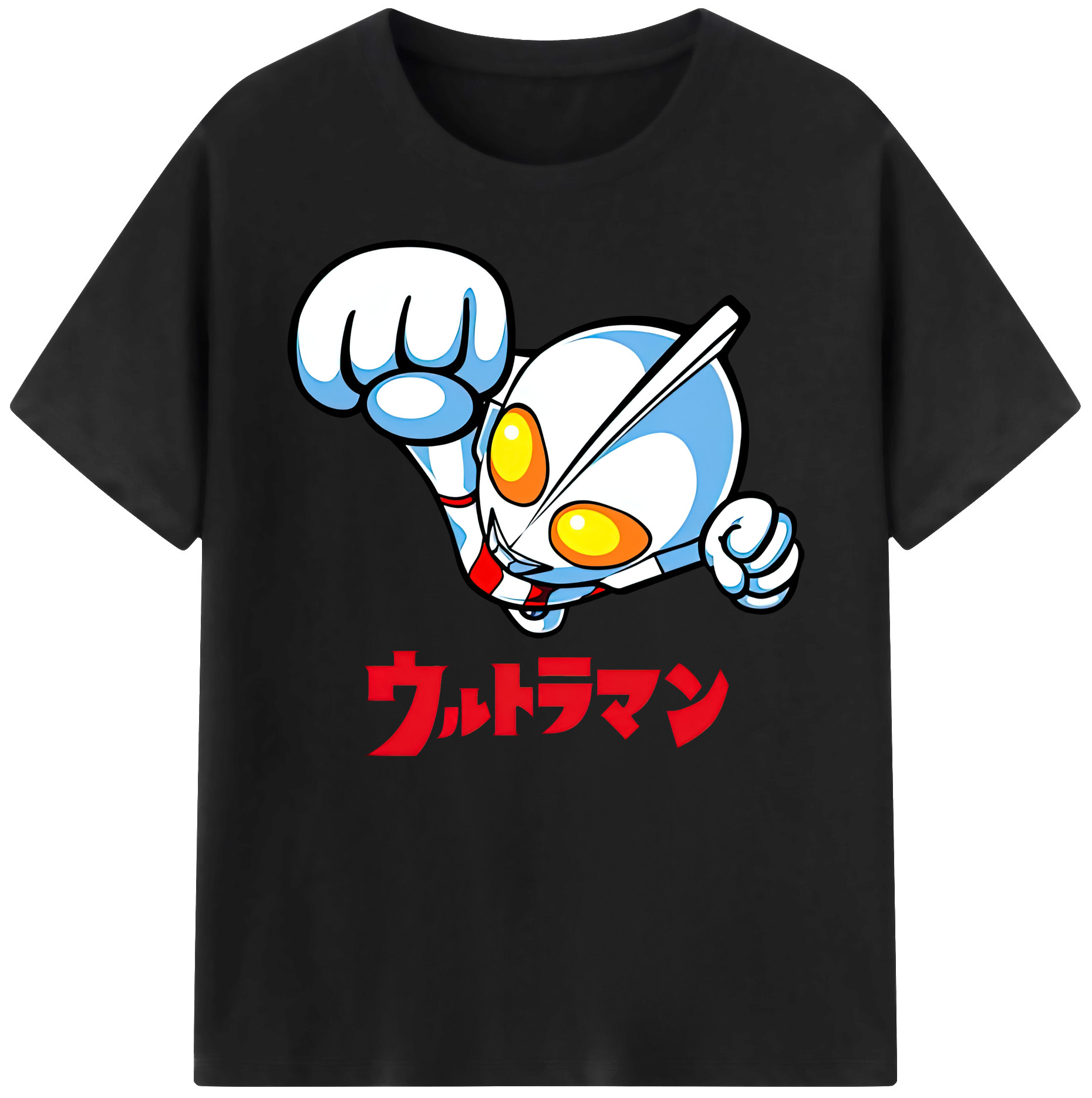 （画像用） ウルトラマン Ultraman 綿100％ メンズ半袖Tシャツ｜肌触りやわらか＆通気性