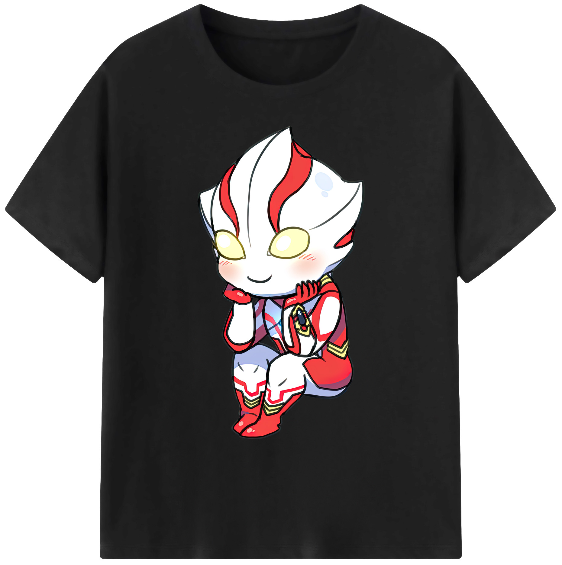 （画像用） ウルトラマン Ultraman 綿100％ メンズ半袖Tシャツ｜肌触りやわらか＆通気性