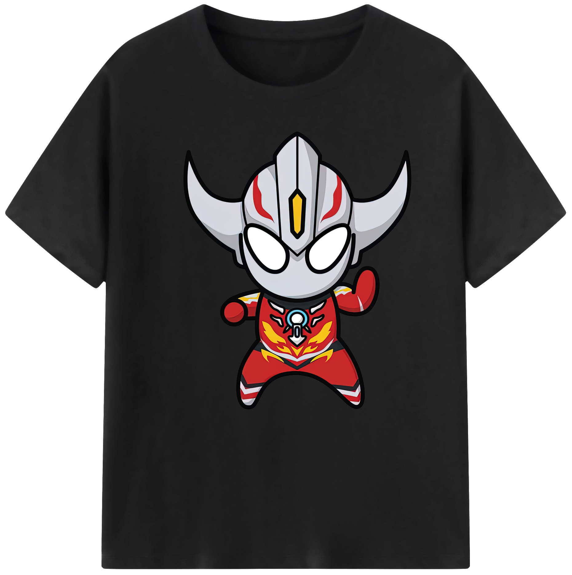 （画像用） ウルトラマン Ultraman 綿100％ メンズ半袖Tシャツ｜肌触りやわらか＆通気性