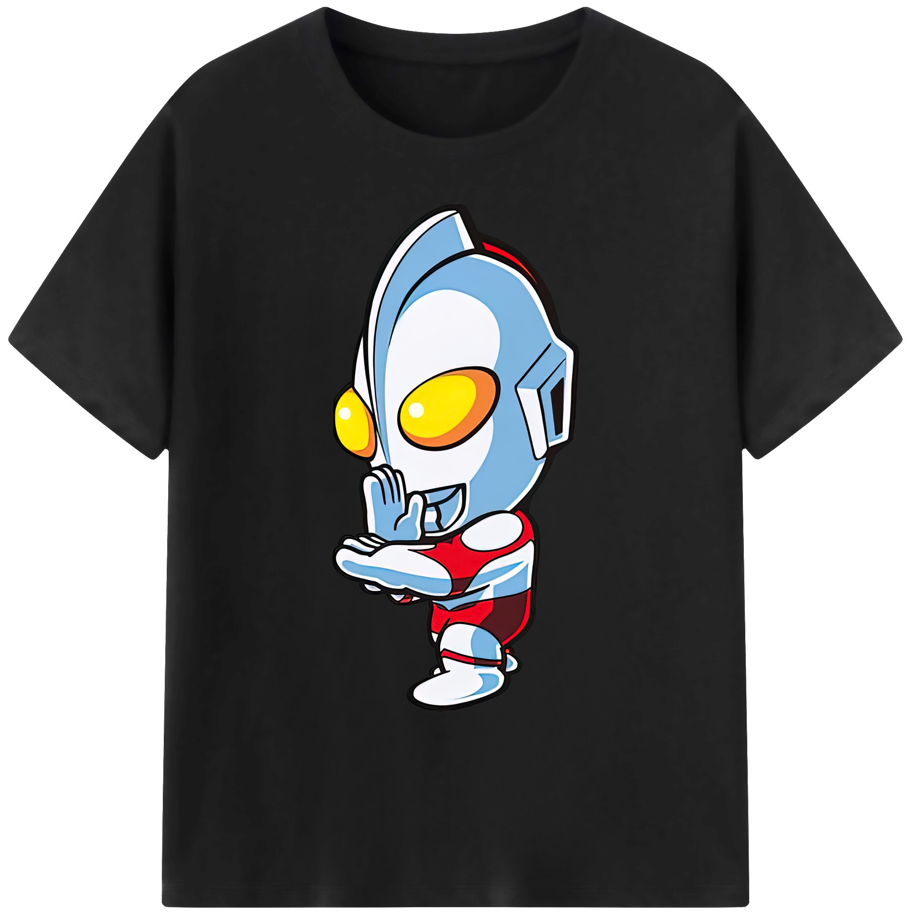 （画像用） ウルトラマン Ultraman 綿100％ メンズ半袖Tシャツ｜肌触りやわらか＆通気性