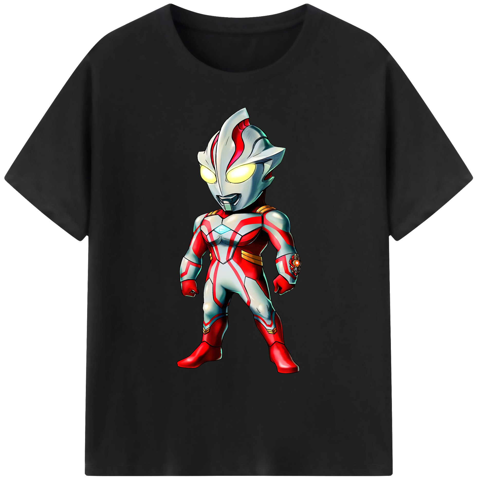 （画像用） ウルトラマン Ultraman 綿100％ メンズ半袖Tシャツ｜肌触りやわらか＆通気性