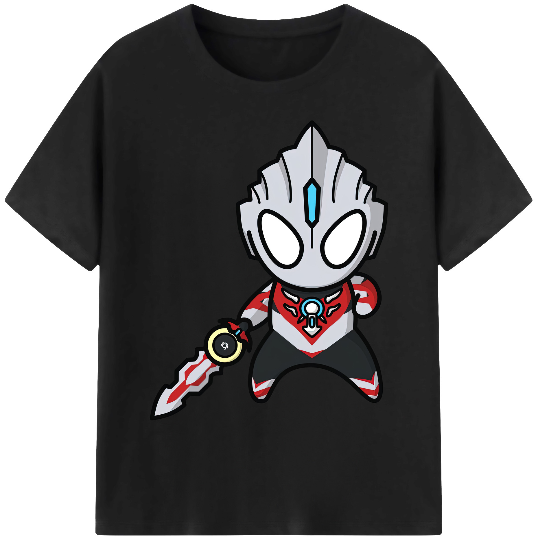 （画像用） ウルトラマン Ultraman 綿100％ メンズ半袖Tシャツ｜肌触りやわらか＆通気性