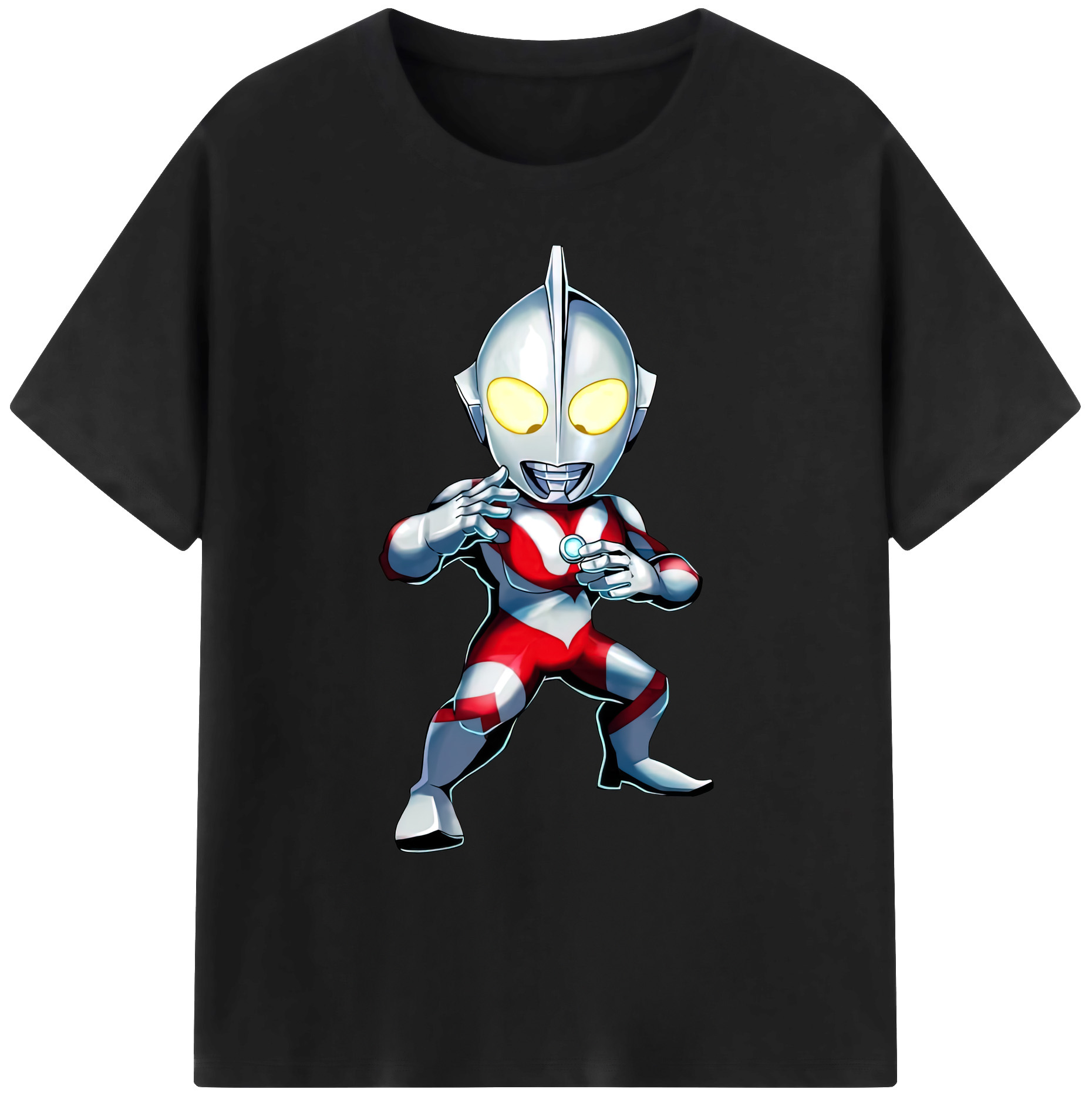 （画像用） ウルトラマン Ultraman 綿100％ メンズ半袖Tシャツ｜肌触りやわらか＆通気性