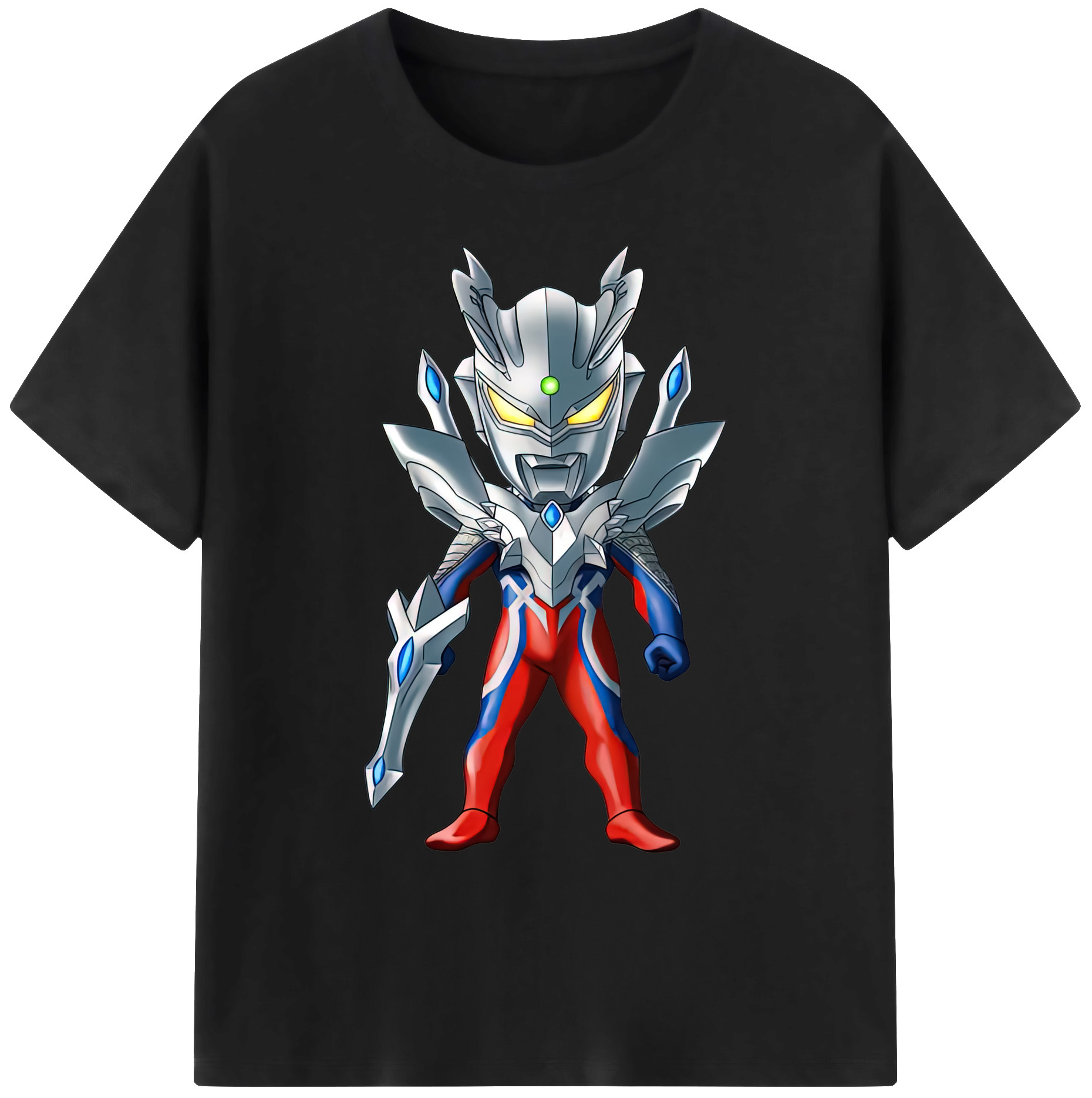 （画像用） ウルトラマン Ultraman 綿100％ メンズ半袖Tシャツ｜肌触りやわらか＆通気性