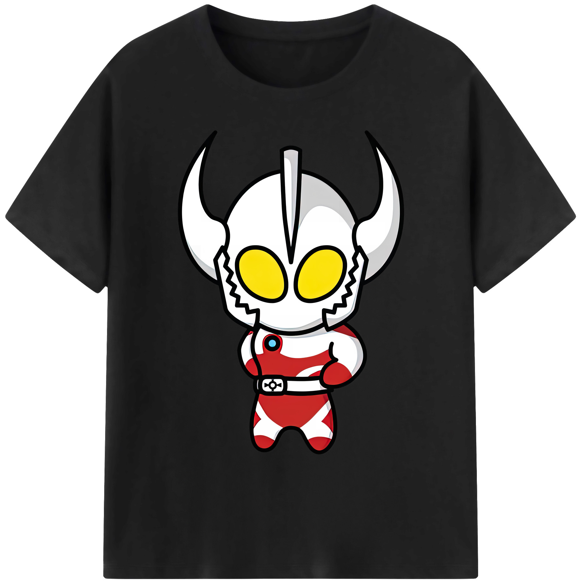 （画像用） ウルトラマン Ultraman 綿100％ メンズ半袖Tシャツ｜肌触りやわらか＆通気性