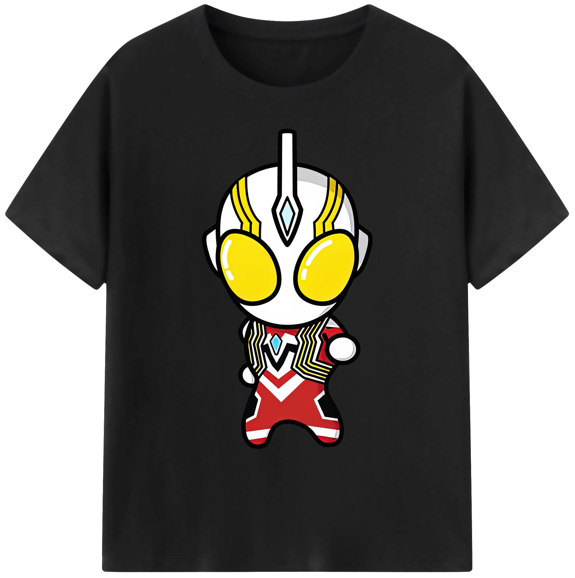 （画像用） ウルトラマン Ultraman 綿100％ メンズ半袖Tシャツ｜肌触りやわらか＆通気性